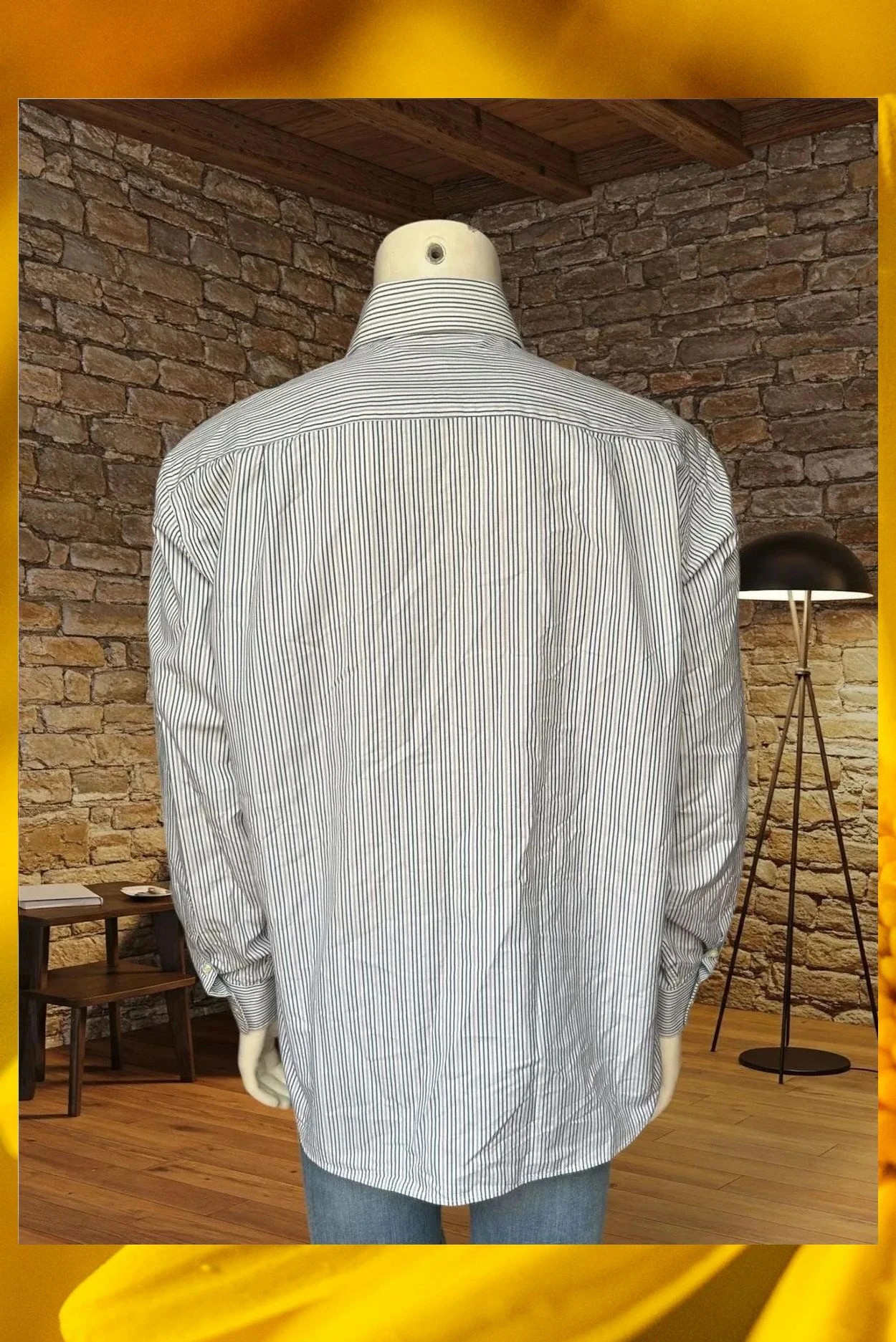 Camisa de rayas manga larga Mirto talla XL – Mirto – taille XL 3