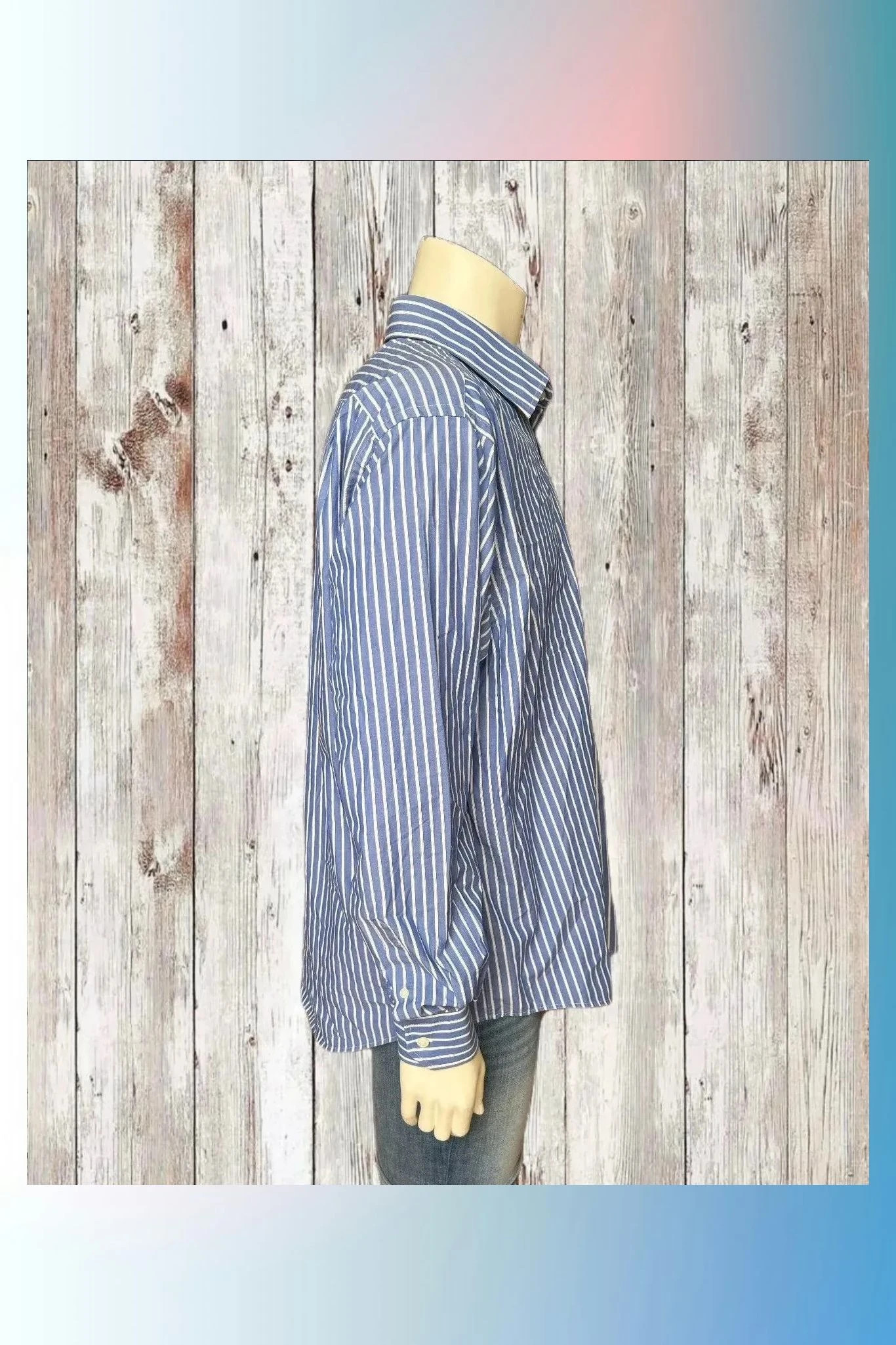 Camisa Pierre Cardin Clásica a Rayas, Talla 3XL – Pierre Cardin – taille XXXL 4