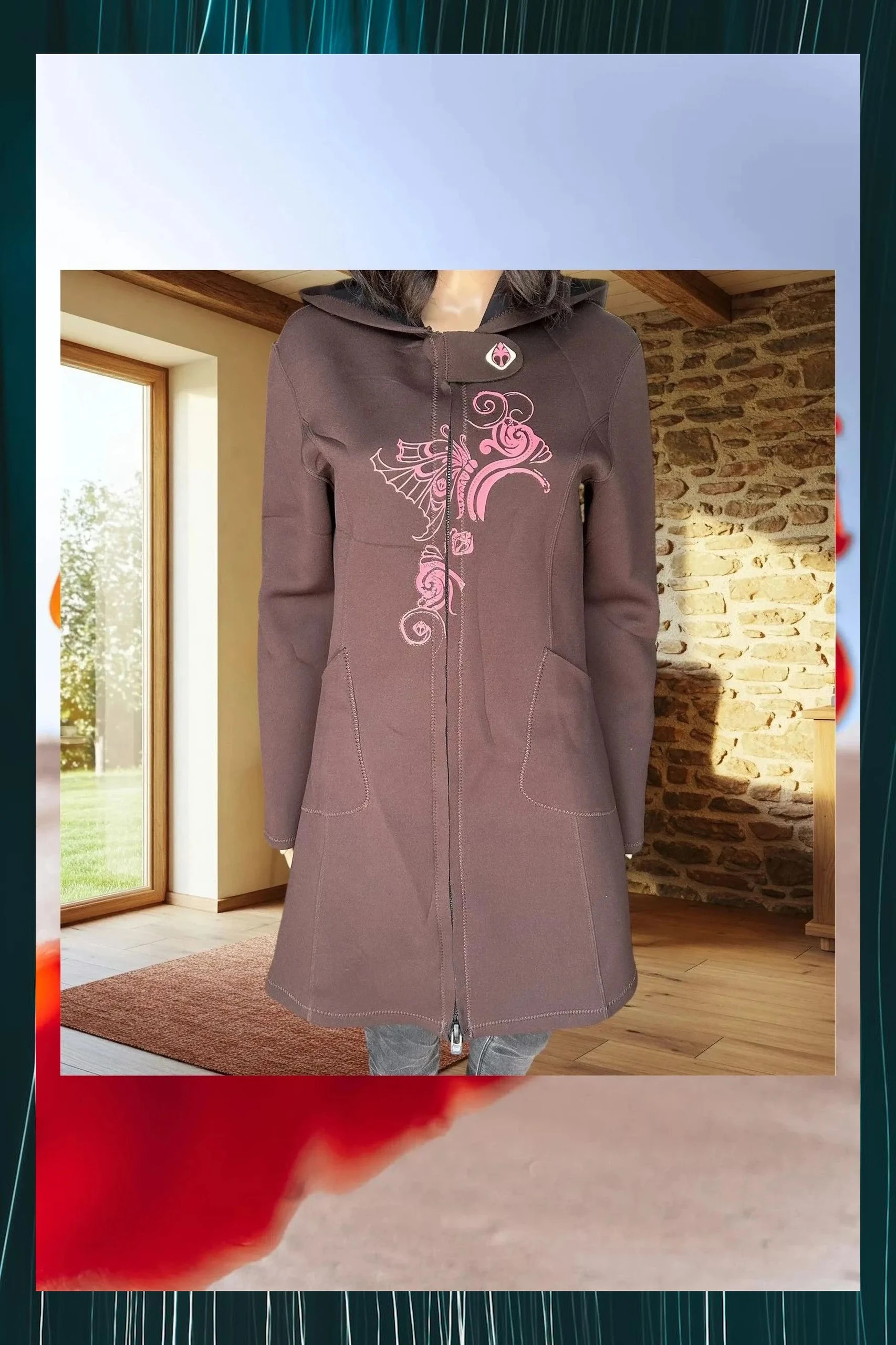 Tesoro Descatalogado de Maui Magic: Abrigo de Neopreno (Talla M, Impecable) – maui magic – taille M / 38 / 10 2