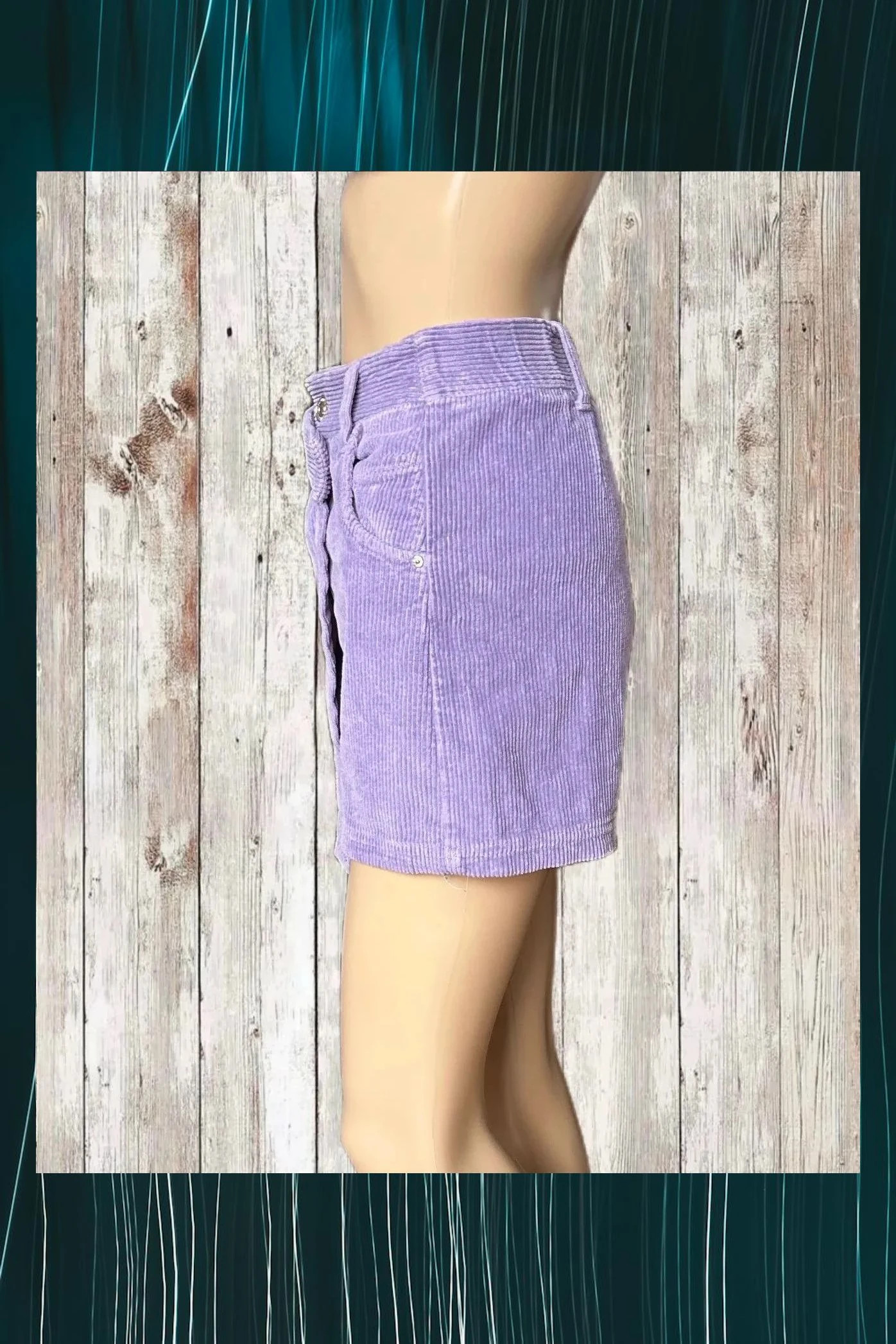 Falda pantalón Bershka lila, talla S – Bershka – taille S / 36 / 8 2