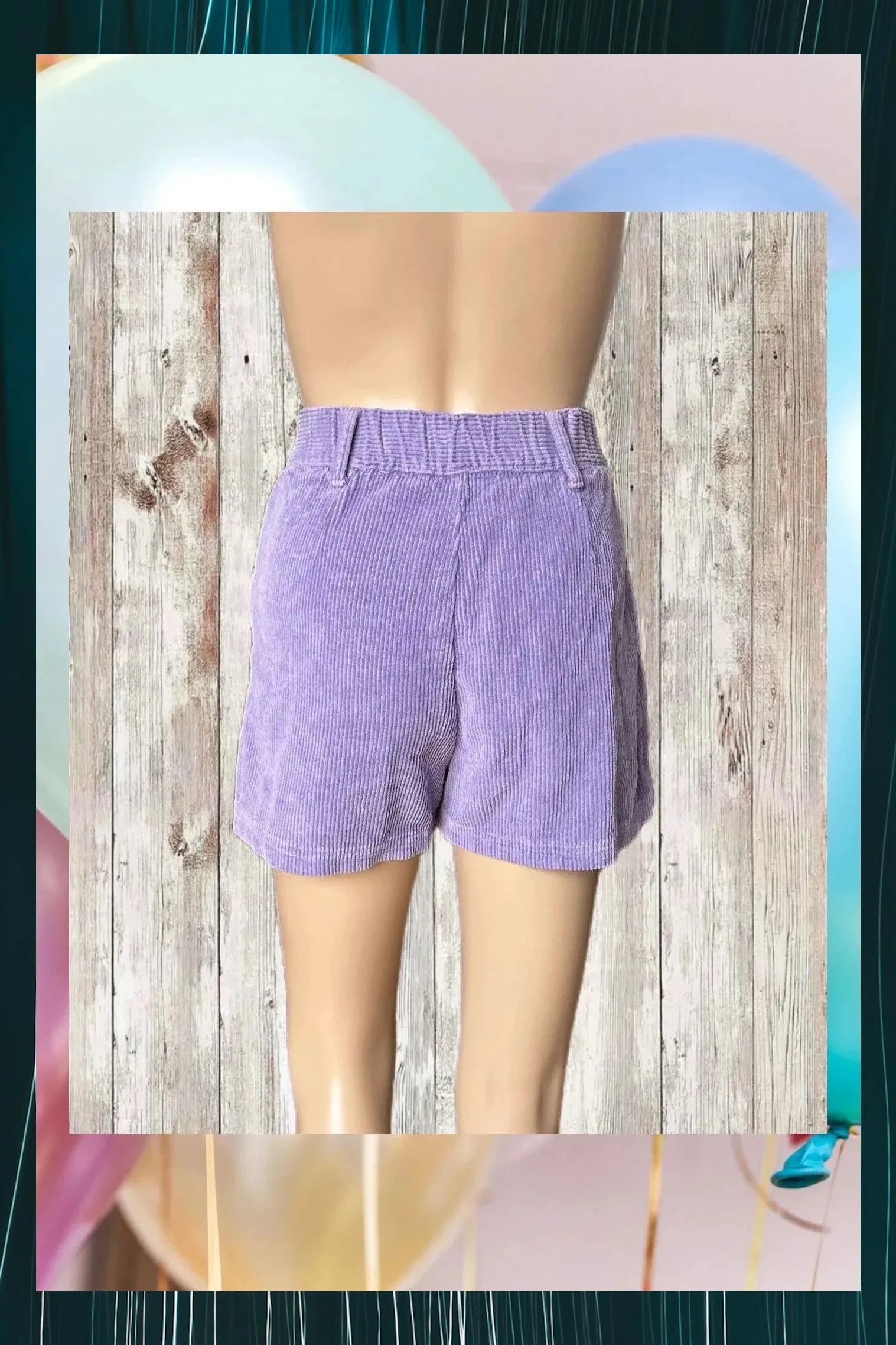 Falda pantalón Bershka lila, talla S – Bershka – taille S / 36 / 8 3