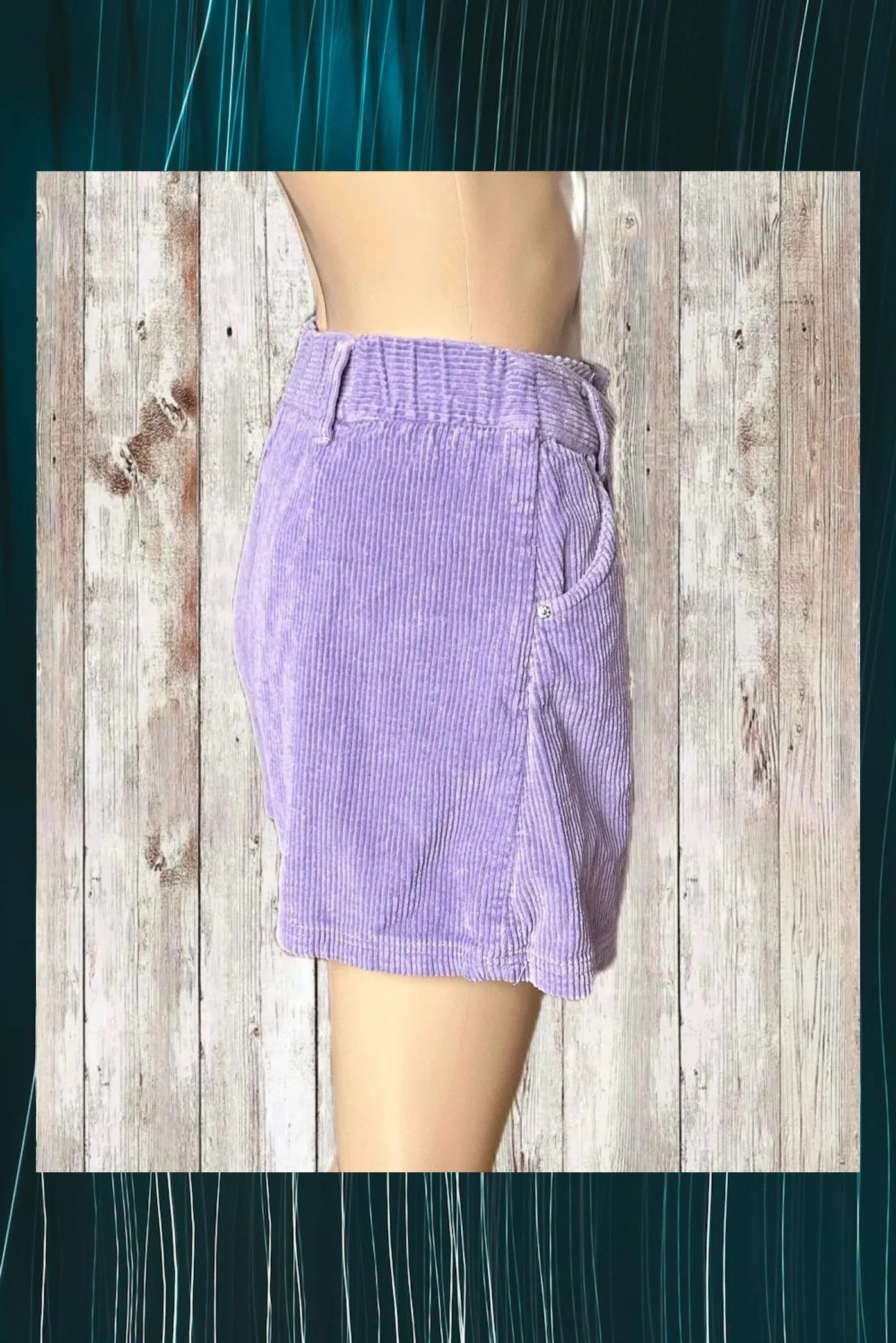 Falda pantalón Bershka lila, talla S – Bershka – taille S / 36 / 8 4