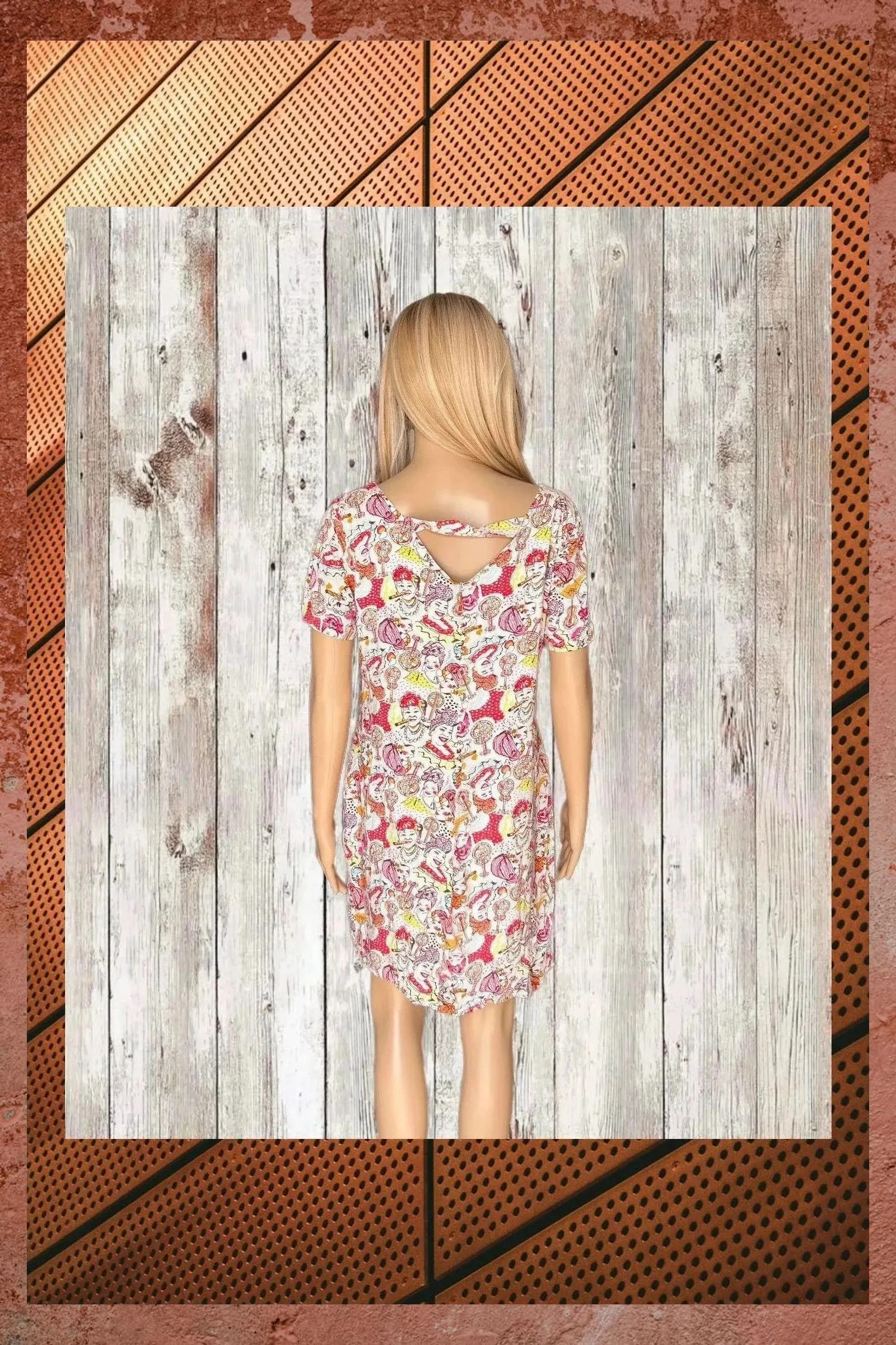 Vestido Estampado con Bolsillos - Talla L - Surkana – Surkana – taille L / 40 / 12 4