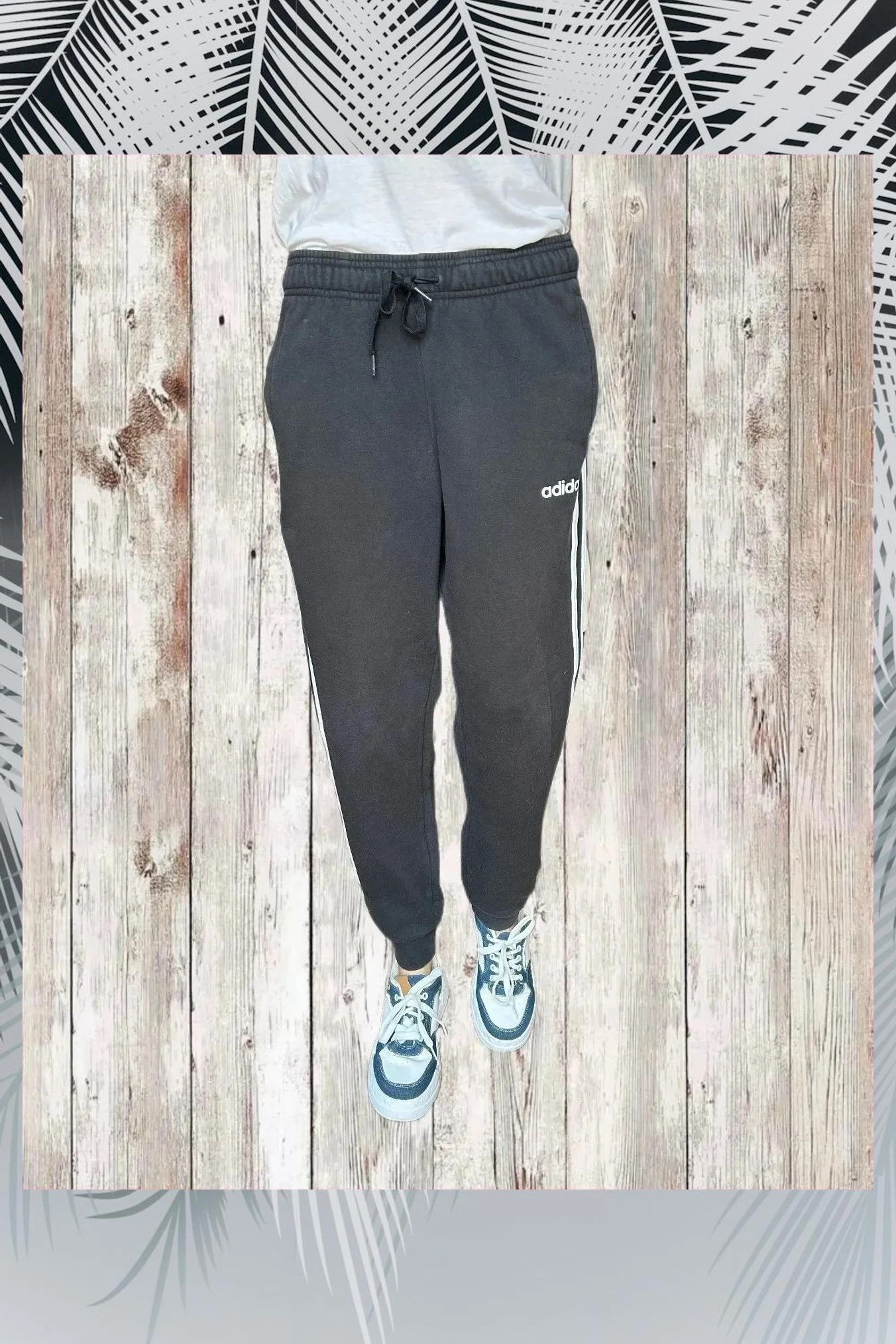Pantalón de chandal adidas negro talla S – adidas – taille S 2