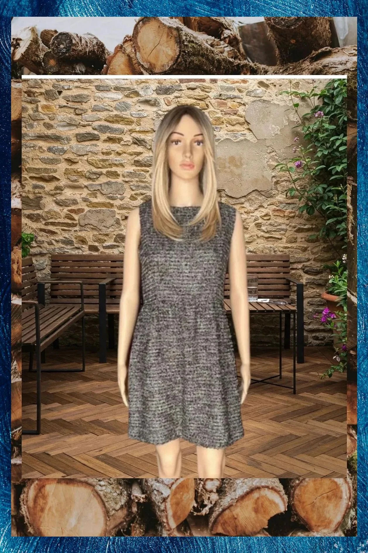 Vestido elegante Fórmula Joven T40 – Versátil y con cremallera trasera – Fórmula Joven – taille L / 40 / 12