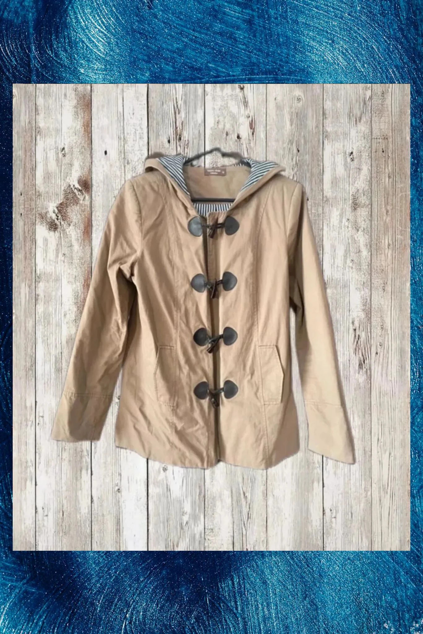 Parka beige atemporal talla M – taille M / 38 / 10 5