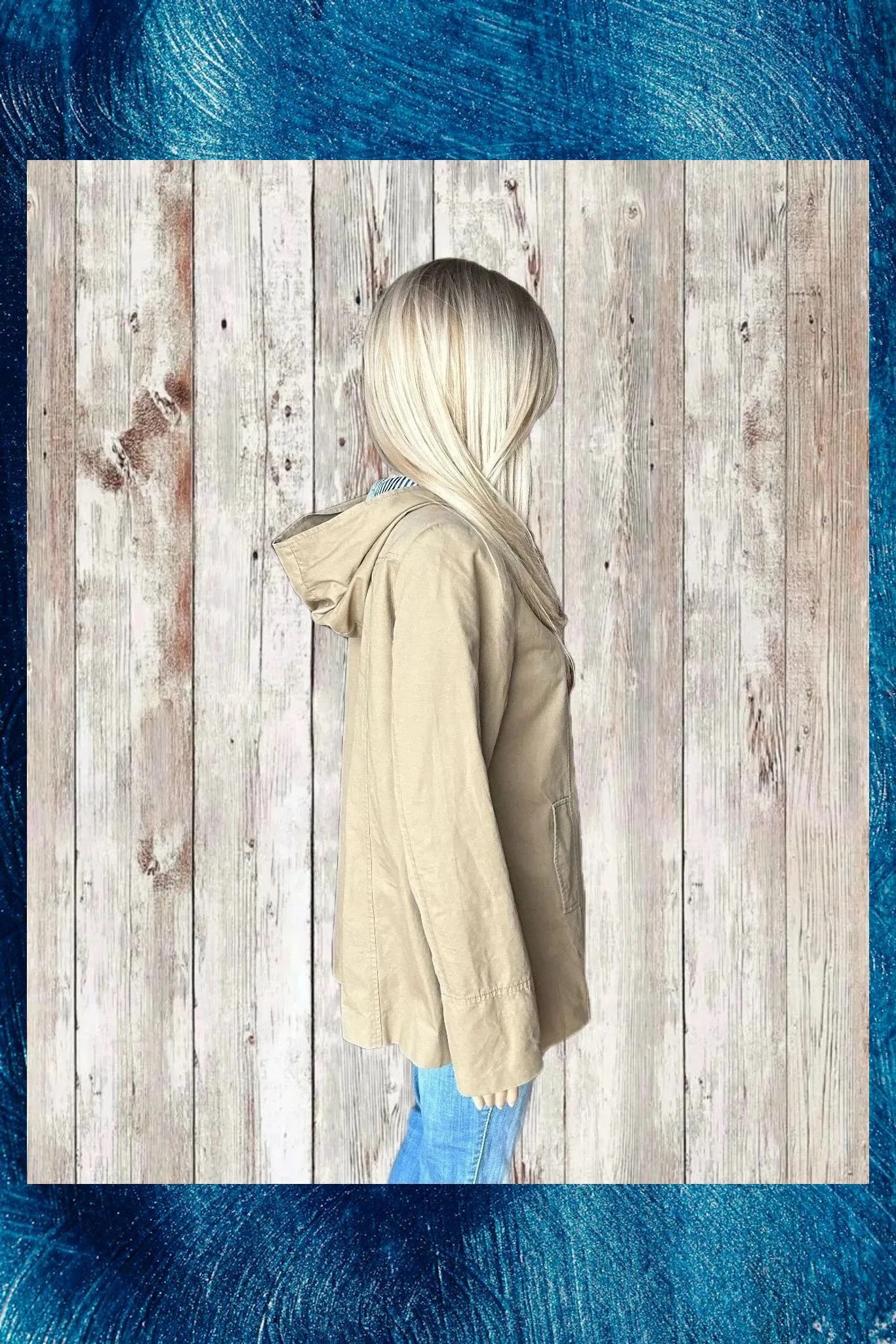 Parka beige atemporal talla M – taille M / 38 / 10 4