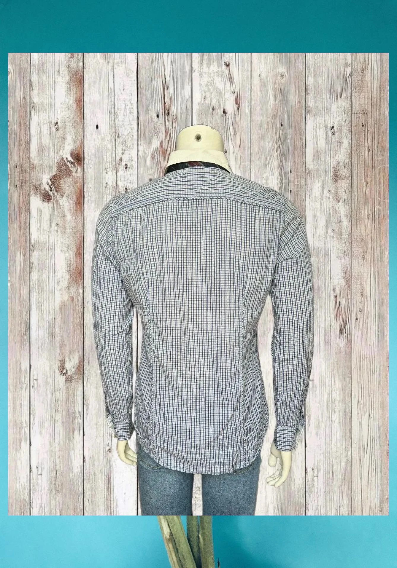 Camisa Mango a cuadros, talla M – Mango – taille M 3