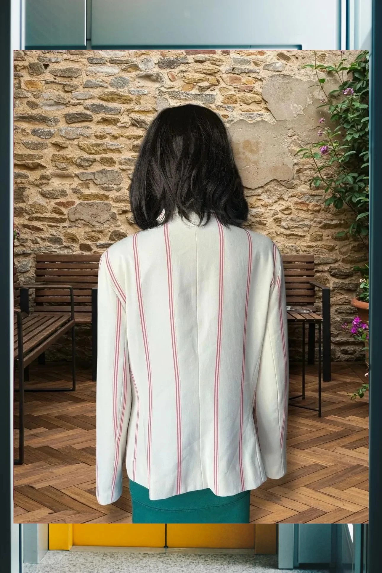 Blazer fluido estampado Talla L (mirar bien medidas) – taille L / 40 / 12 3