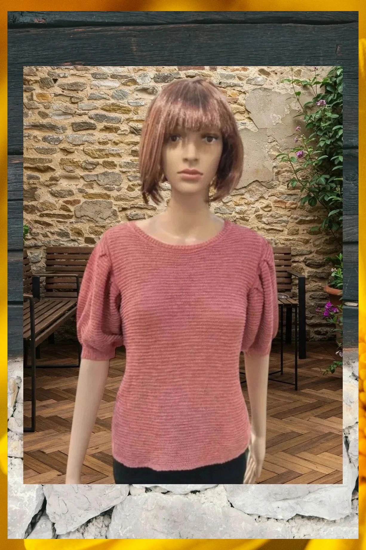 Top estampado coral Mango Talla S - Ideal y fresco – Mango – taille S / 36 / 8