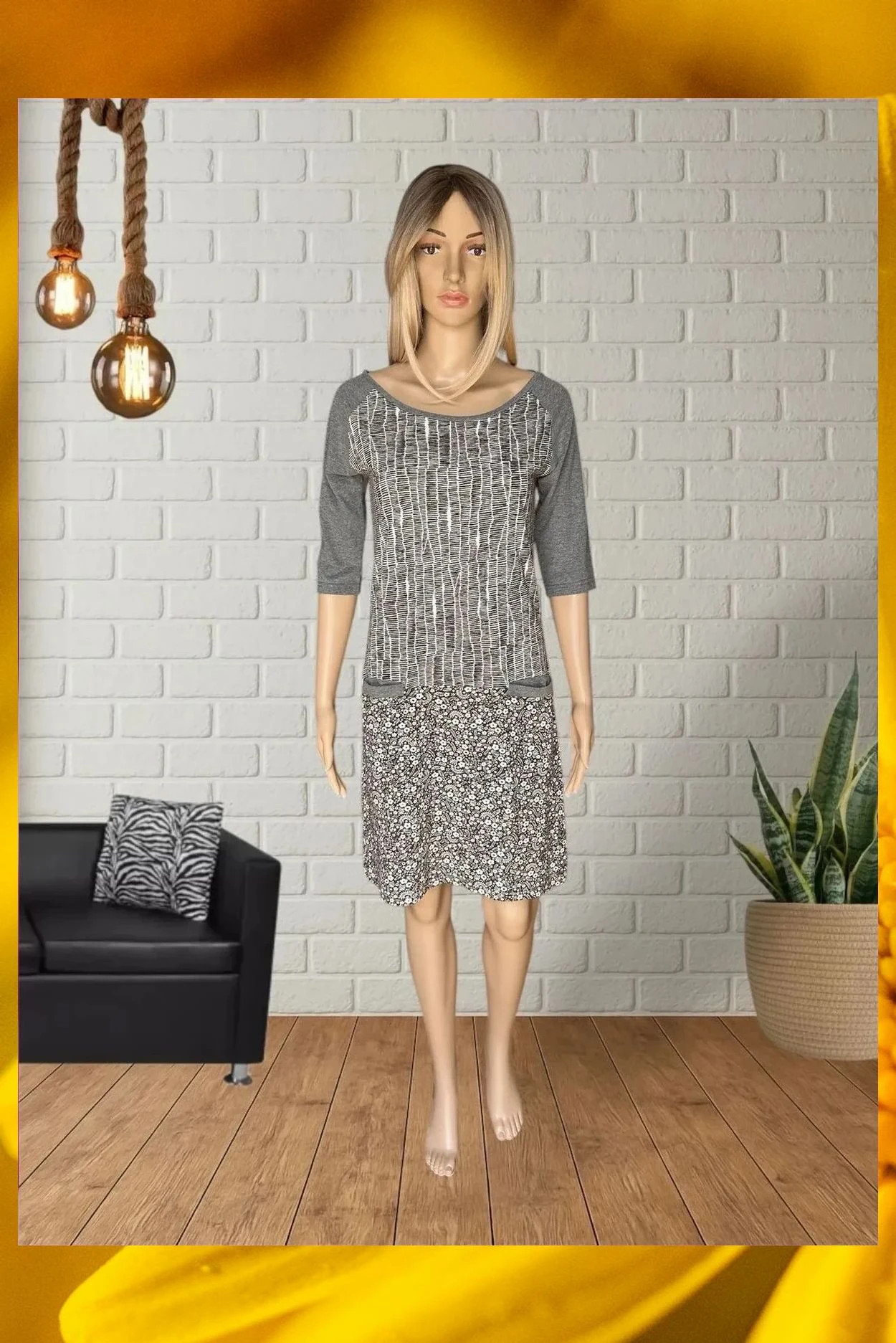 Vestido Estampado Paramita - Talla S – Paramita – taille S / 36 / 8 2