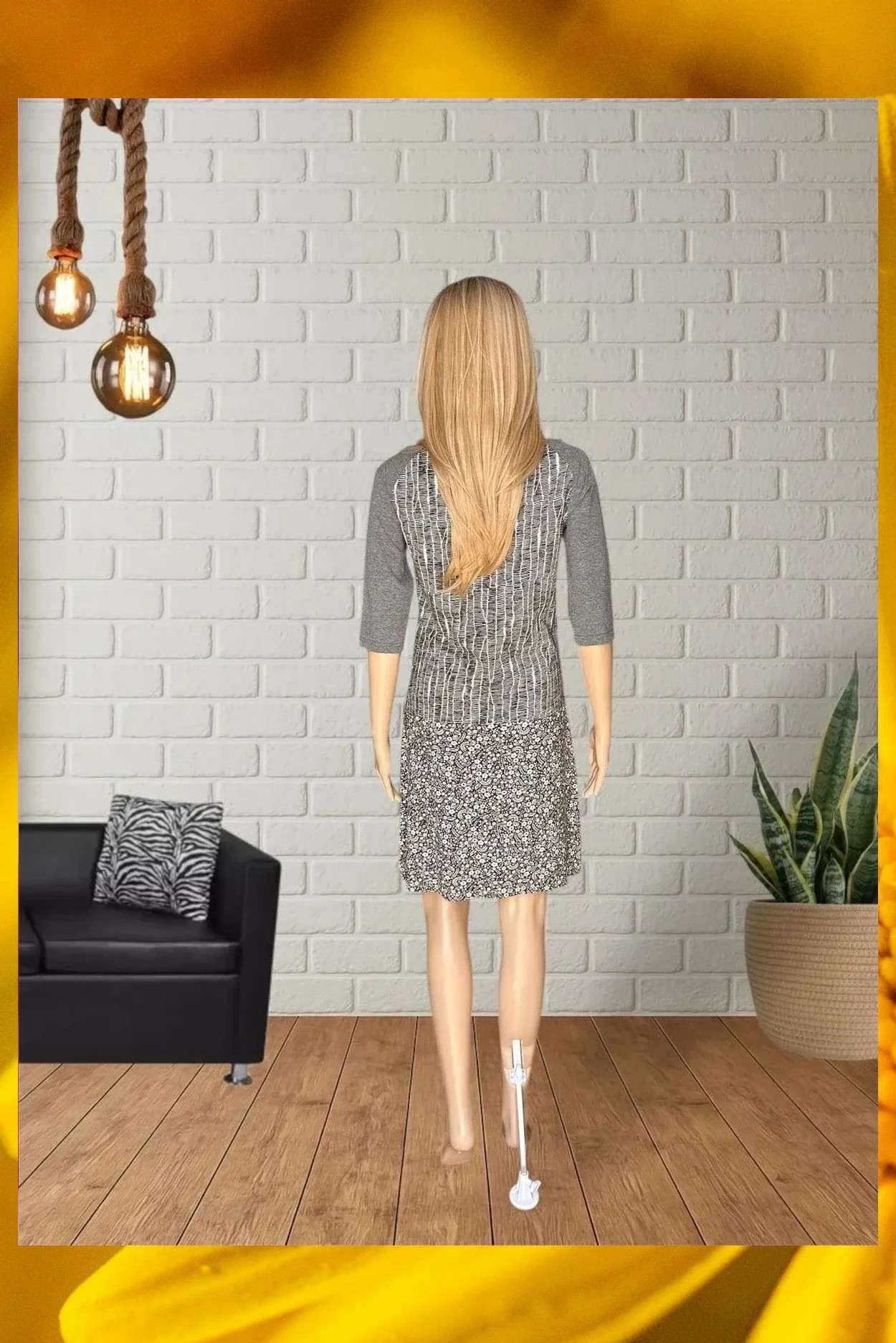 Vestido Estampado Paramita - Talla S – Paramita – taille S / 36 / 8 4