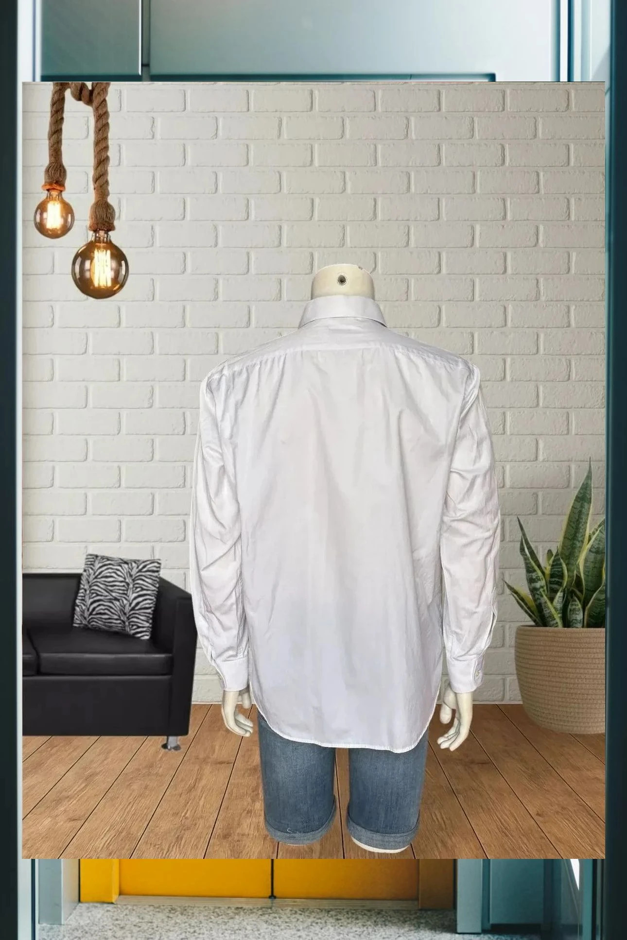 Camisa Blanca Clásica Kent's - Talla 42 – Kent's – taille 42 cm 3
