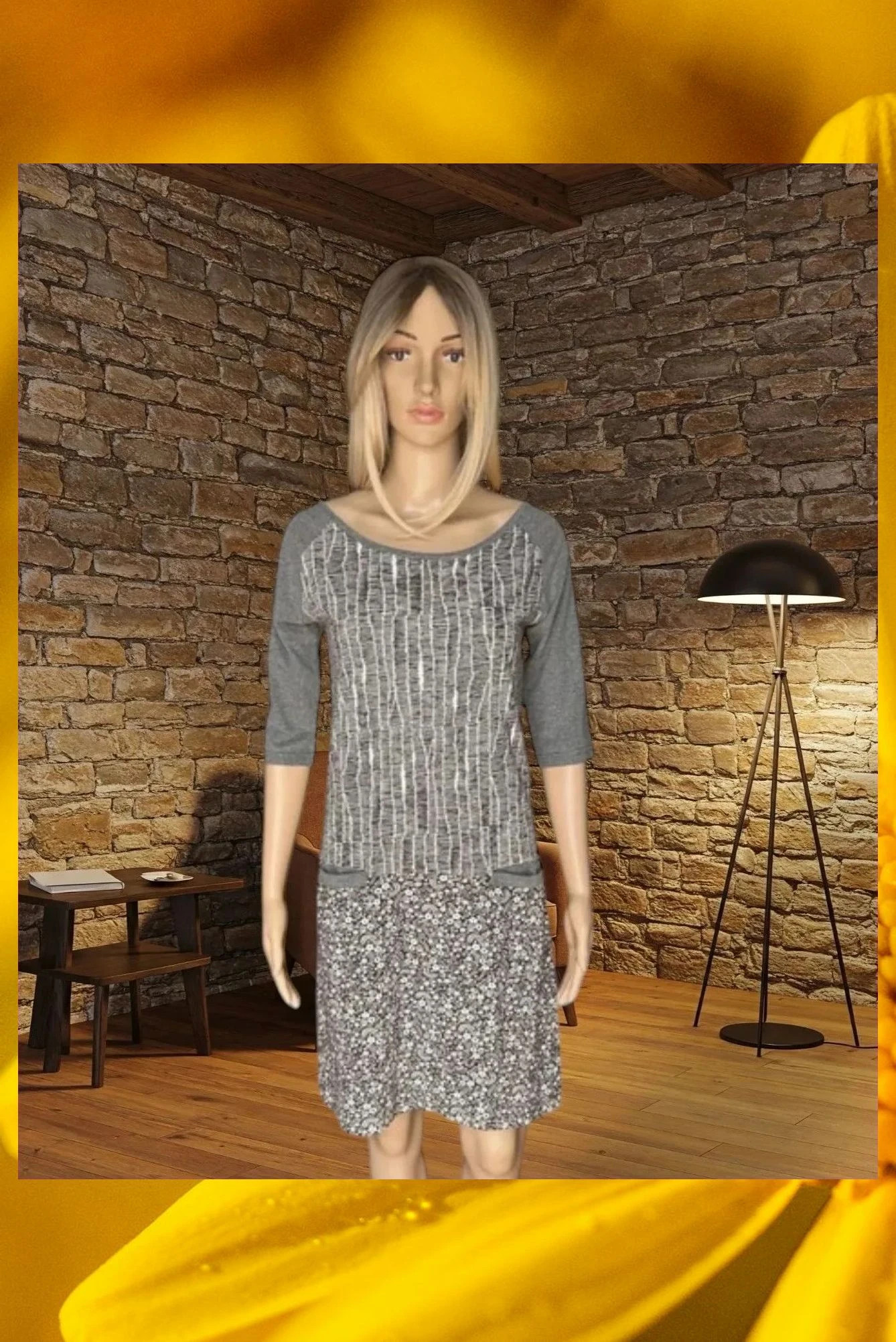 Vestido Estampado Paramita - Talla S – Paramita – taille S / 36 / 8