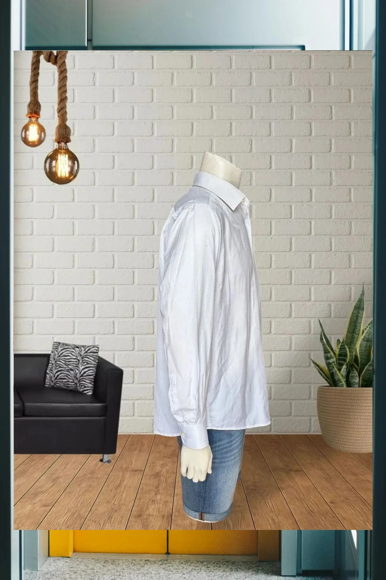 Camisa Blanca Clásica Kent's - Talla 42 – Kent's – taille 42 cm 4