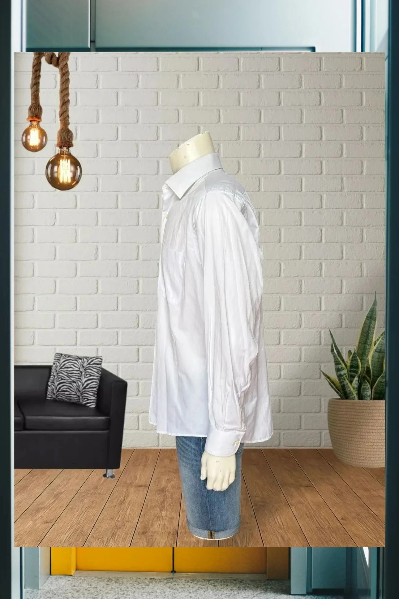 Camisa Blanca Clásica Kent's - Talla 42 – Kent's – taille 42 cm 2