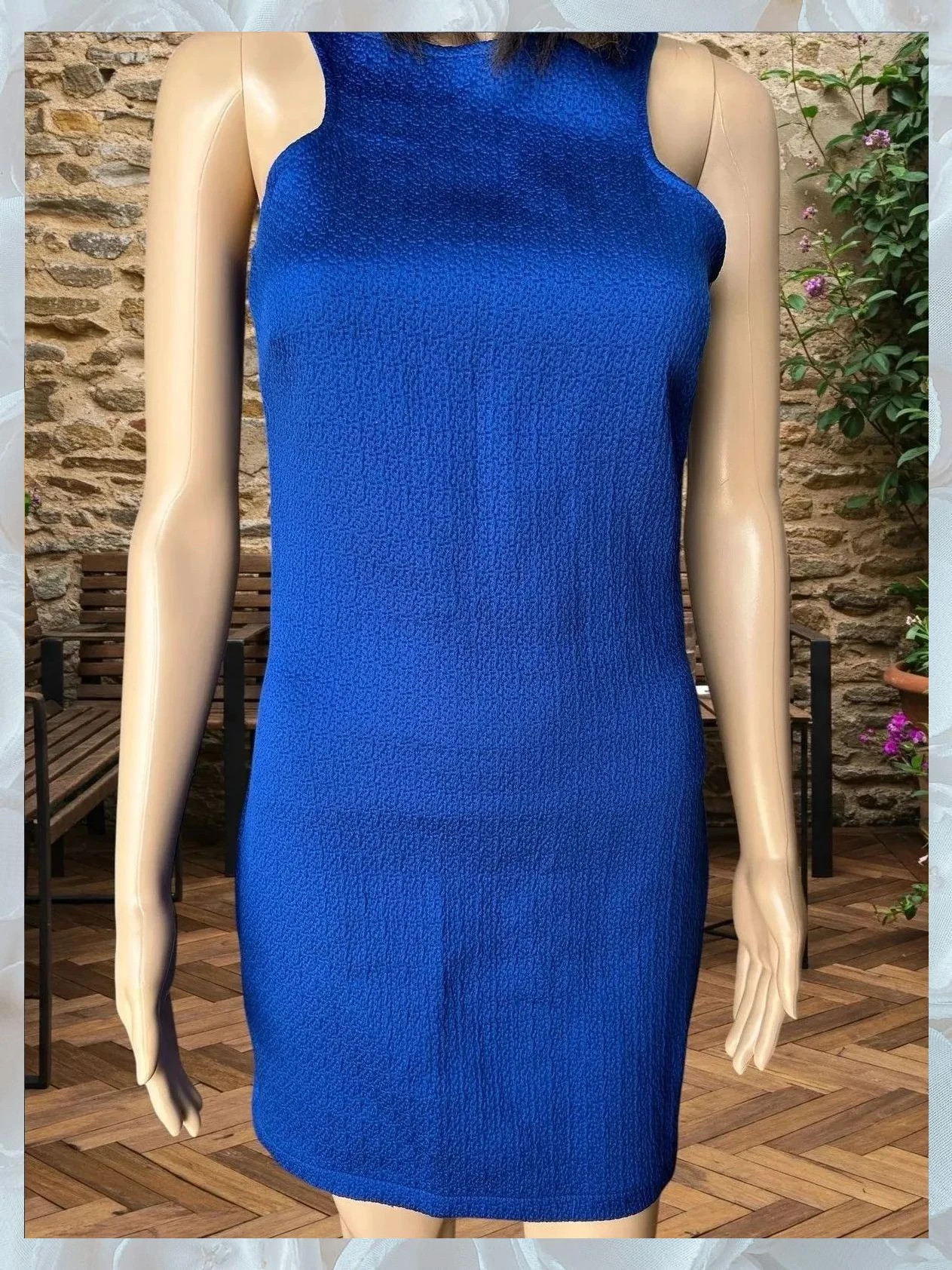 Vestido Azul Mango Talla S - Elegancia Casual y Versátil – MNG Casual – taille S / 36 / 8 2