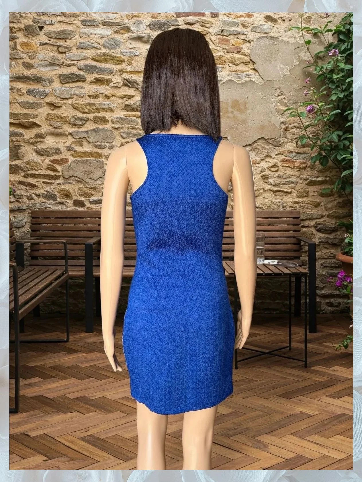Vestido Azul Mango Talla S - Elegancia Casual y Versátil – MNG Casual – taille S / 36 / 8 4