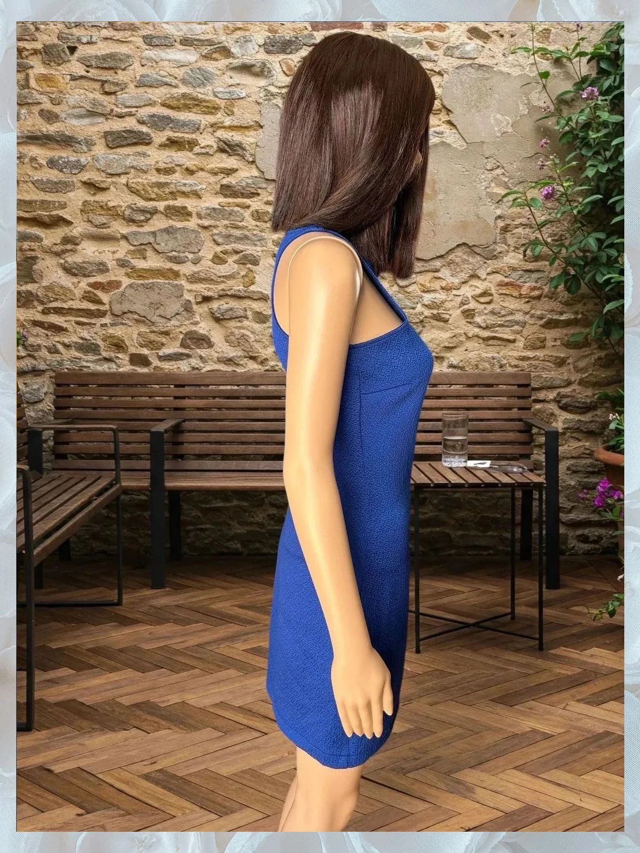 Vestido Azul Mango Talla S - Elegancia Casual y Versátil – MNG Casual – taille S / 36 / 8 5