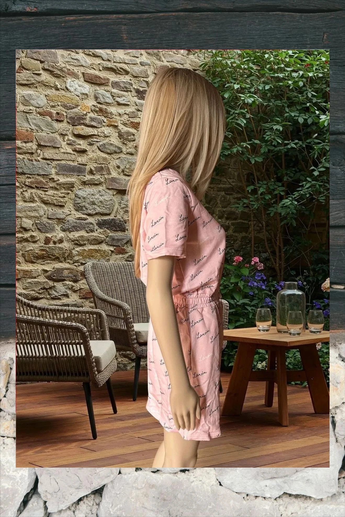 Vestido de niña Lanvin Paris rosa pálido talla 14 – Lanvin – taille 14 ans / 164 cm 4