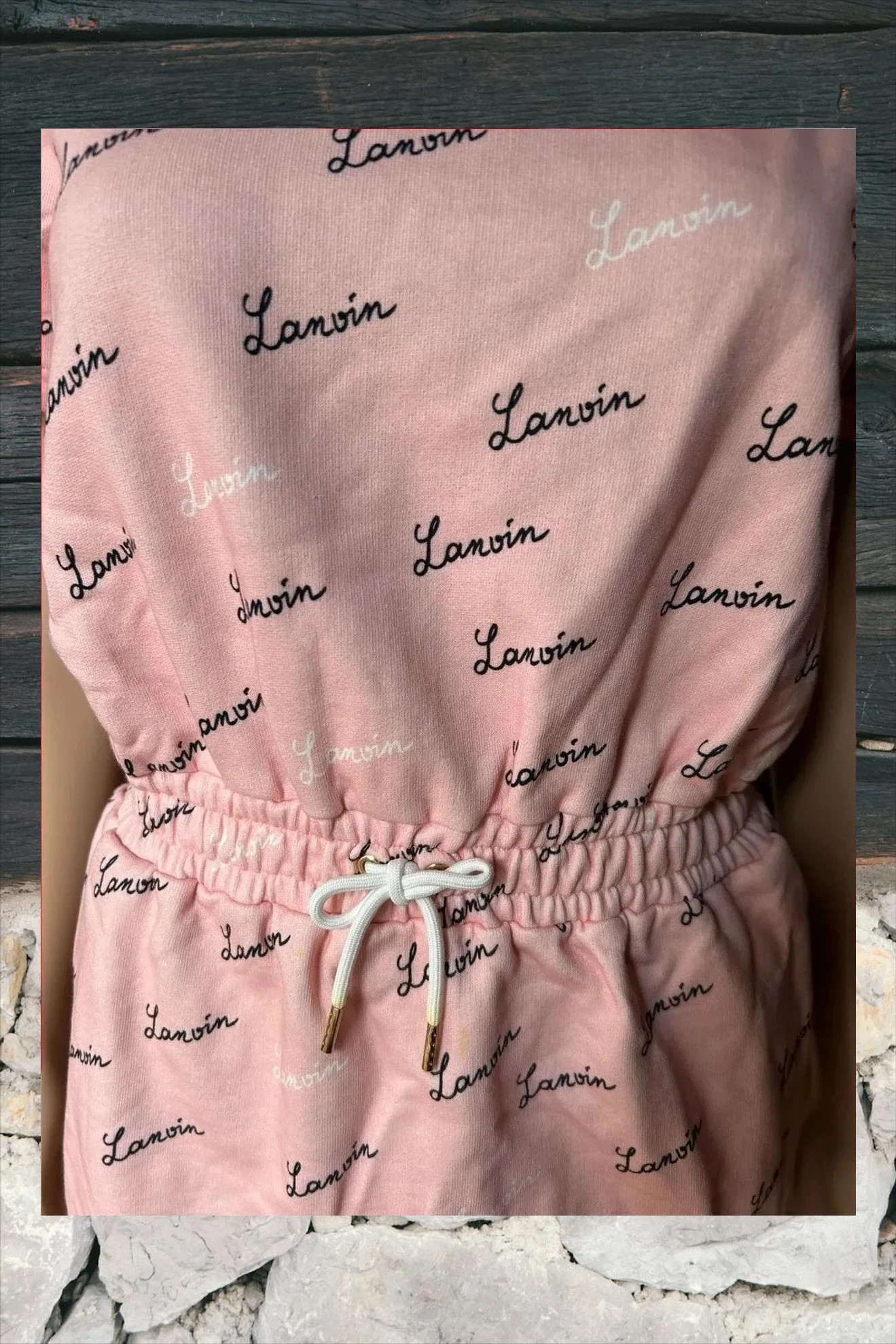 Vestido de niña Lanvin Paris rosa pálido talla 14 – Lanvin – taille 14 ans / 164 cm 5