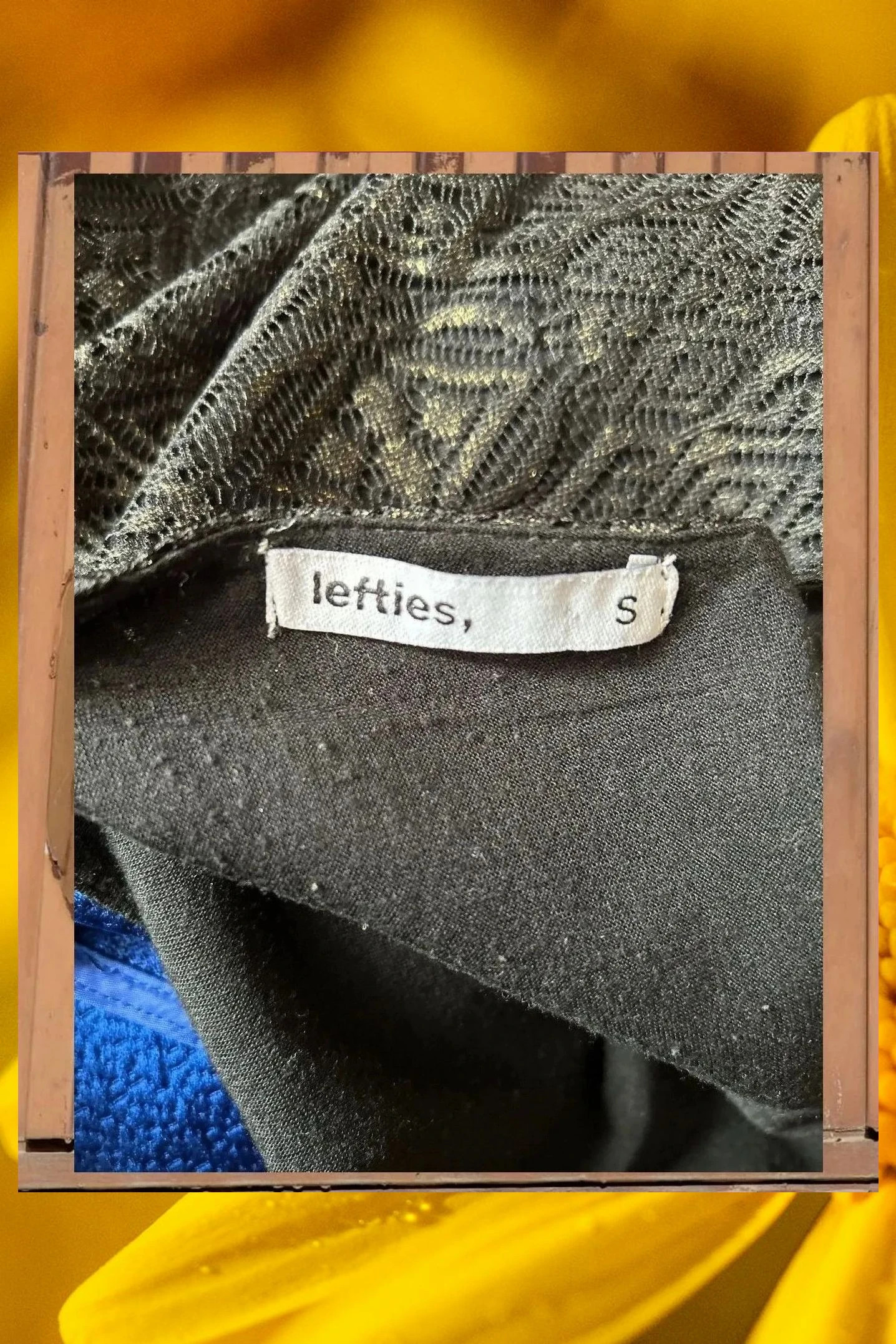 Vestido de encaje negro Lefties Talla S – Lefties – taille S / 36 / 8 5