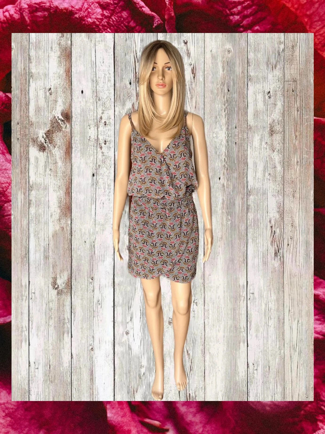 Vestido estampado de Bershka - Talla M – Bershka – taille M / 38 / 10 2