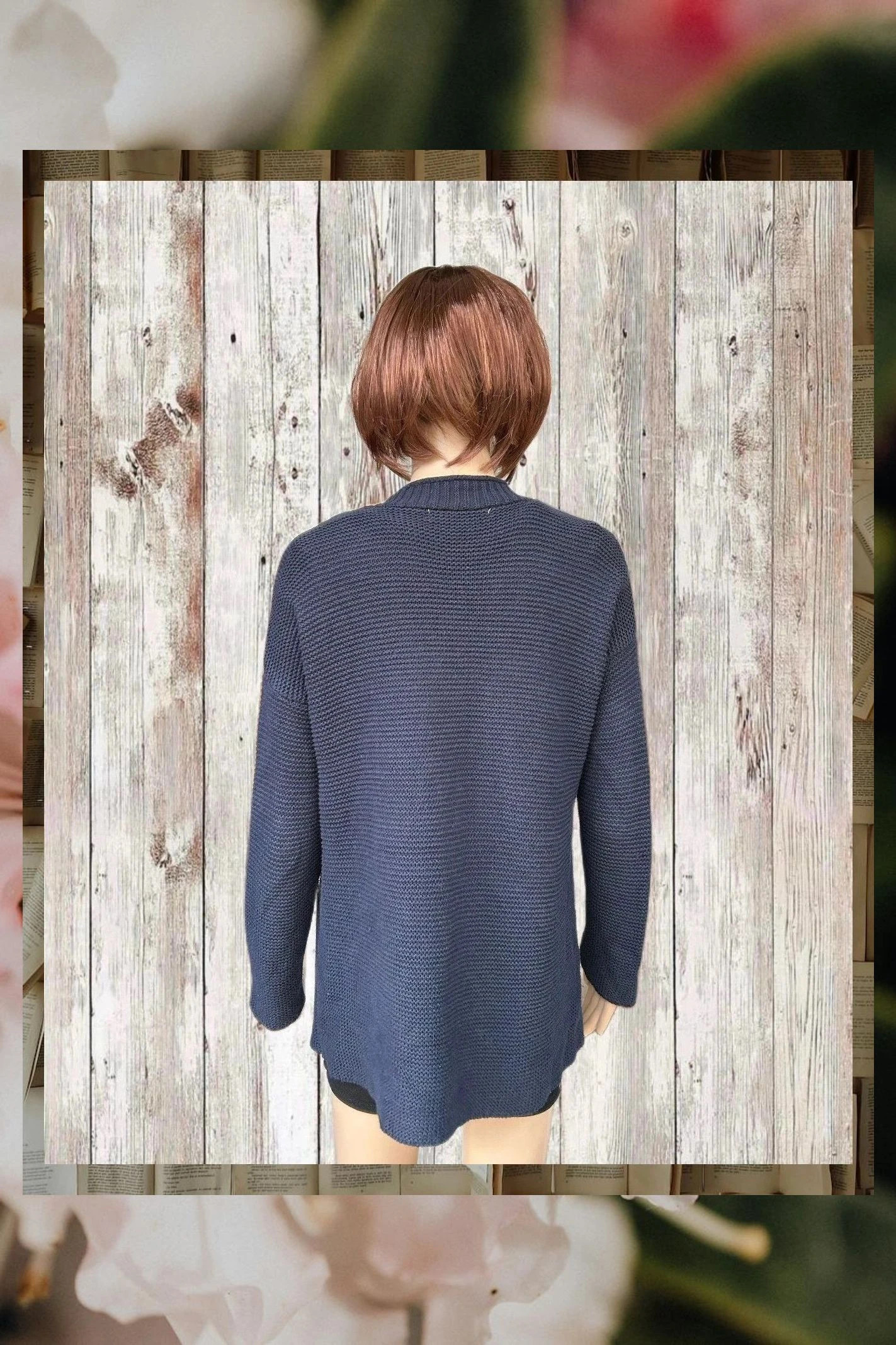 Cárdigan Azul Marino de Punto Esfera Basic Talla S – Elegancia y Versatilidad – Sfera – taille S / 36 / 8 4