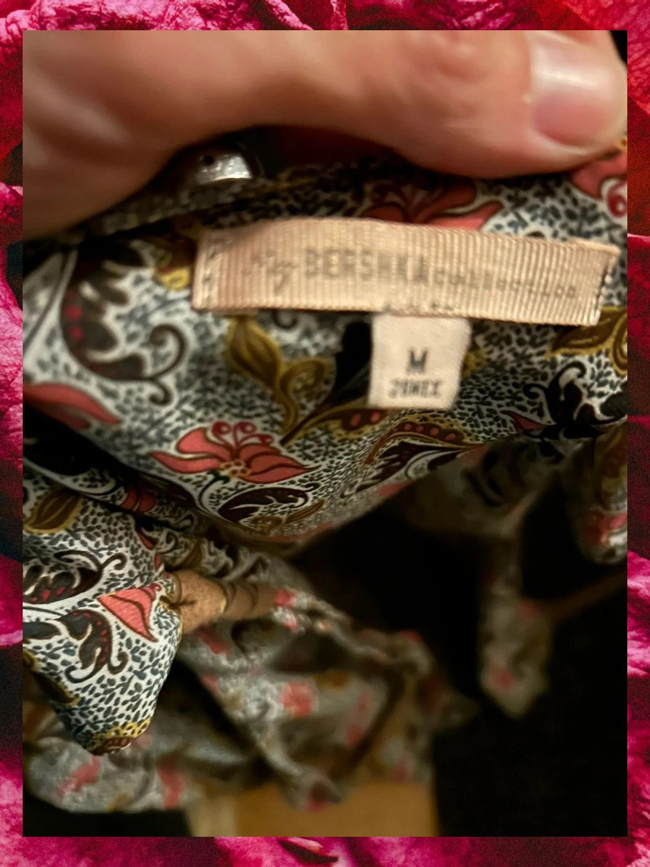 Vestido estampado de Bershka - Talla M – Bershka – taille M / 38 / 10 5