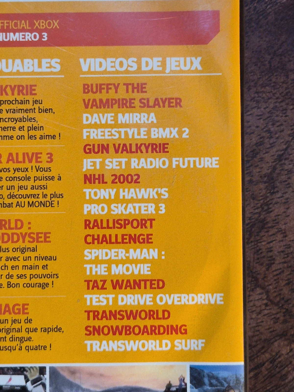 DVD Démo Officiel Xbox 1ère Génération - N°3 Mai 2002 4
