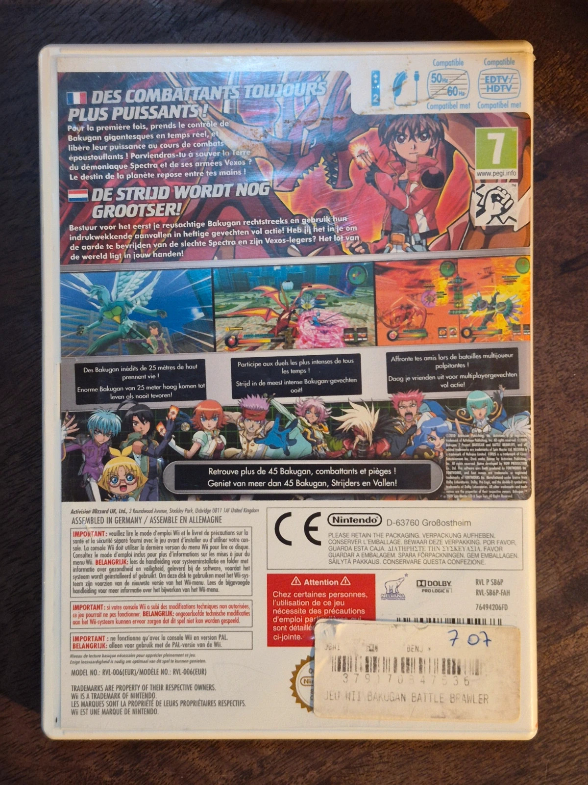 Jeu Nintendo Wii - Bakugan: Defenders of the Core 2