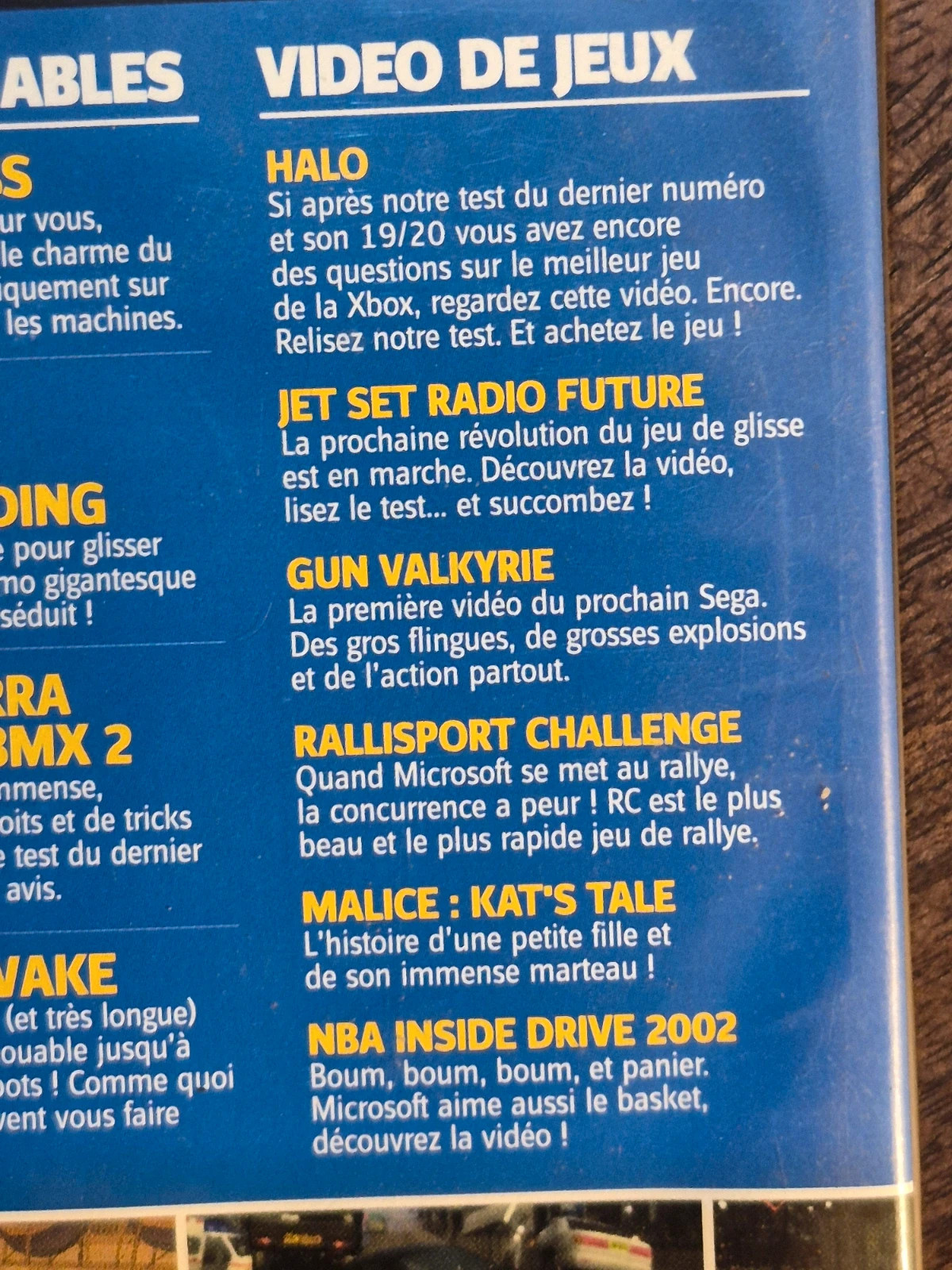 DVD Démos Jouables Xbox Classic - Magazine Officiel N°2 (Avril 2002) 4