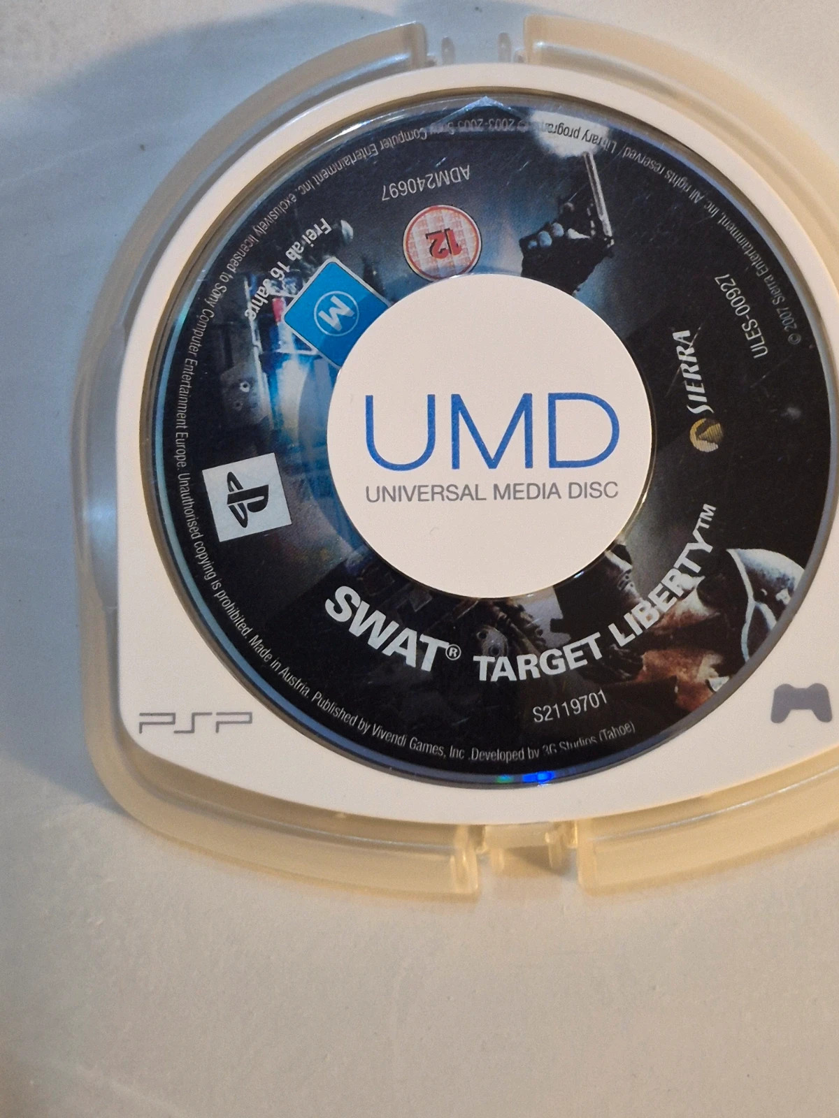 Jeu PSP - Swat Target Liberty (Complet) 5