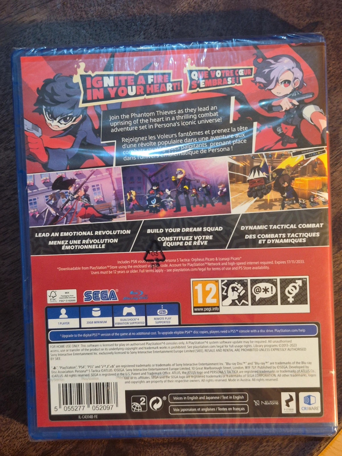 Jeu PS4 - Persona 5 Tactica 2