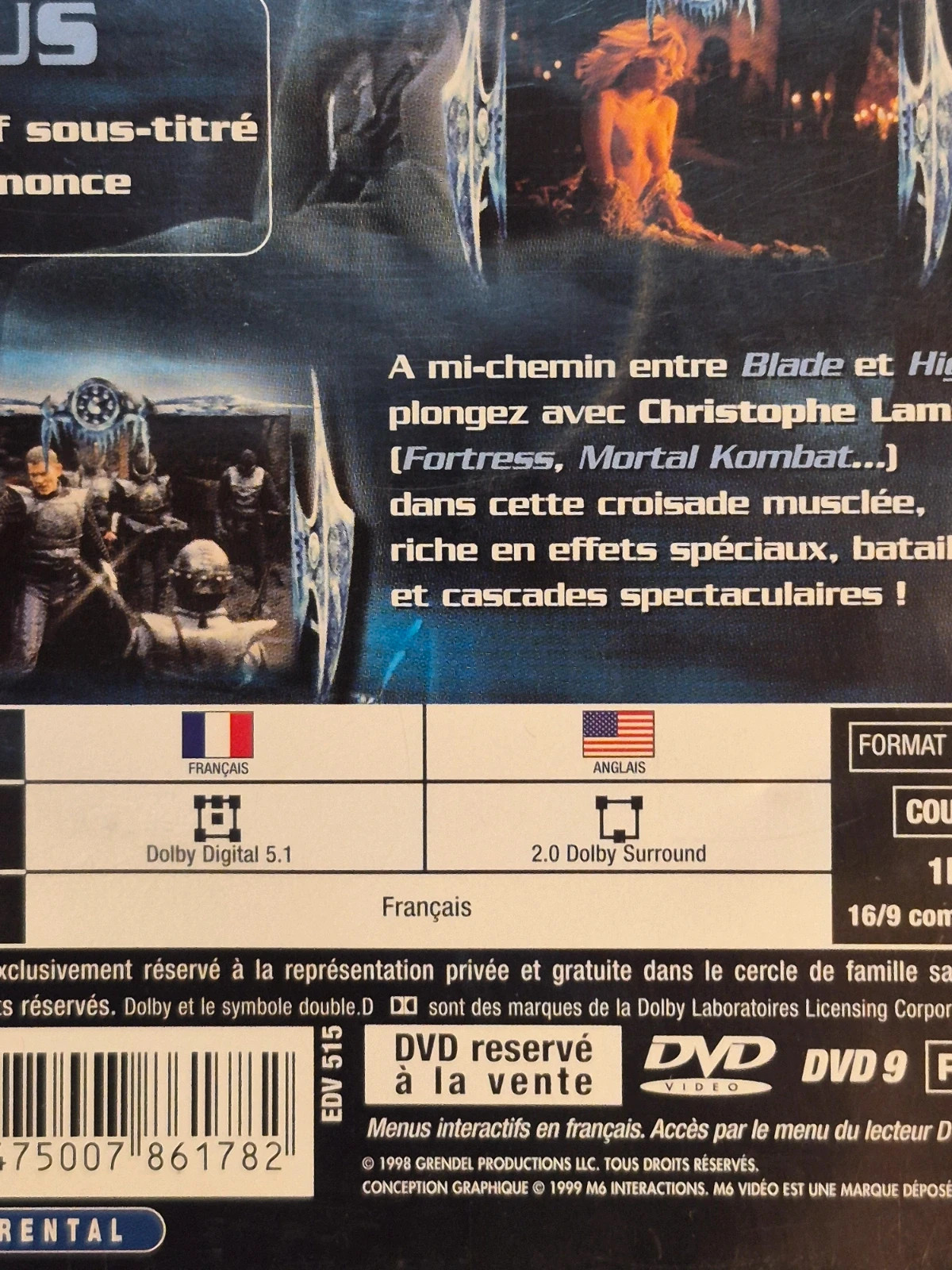 DVD Beowulf - Christophe Lambert 3