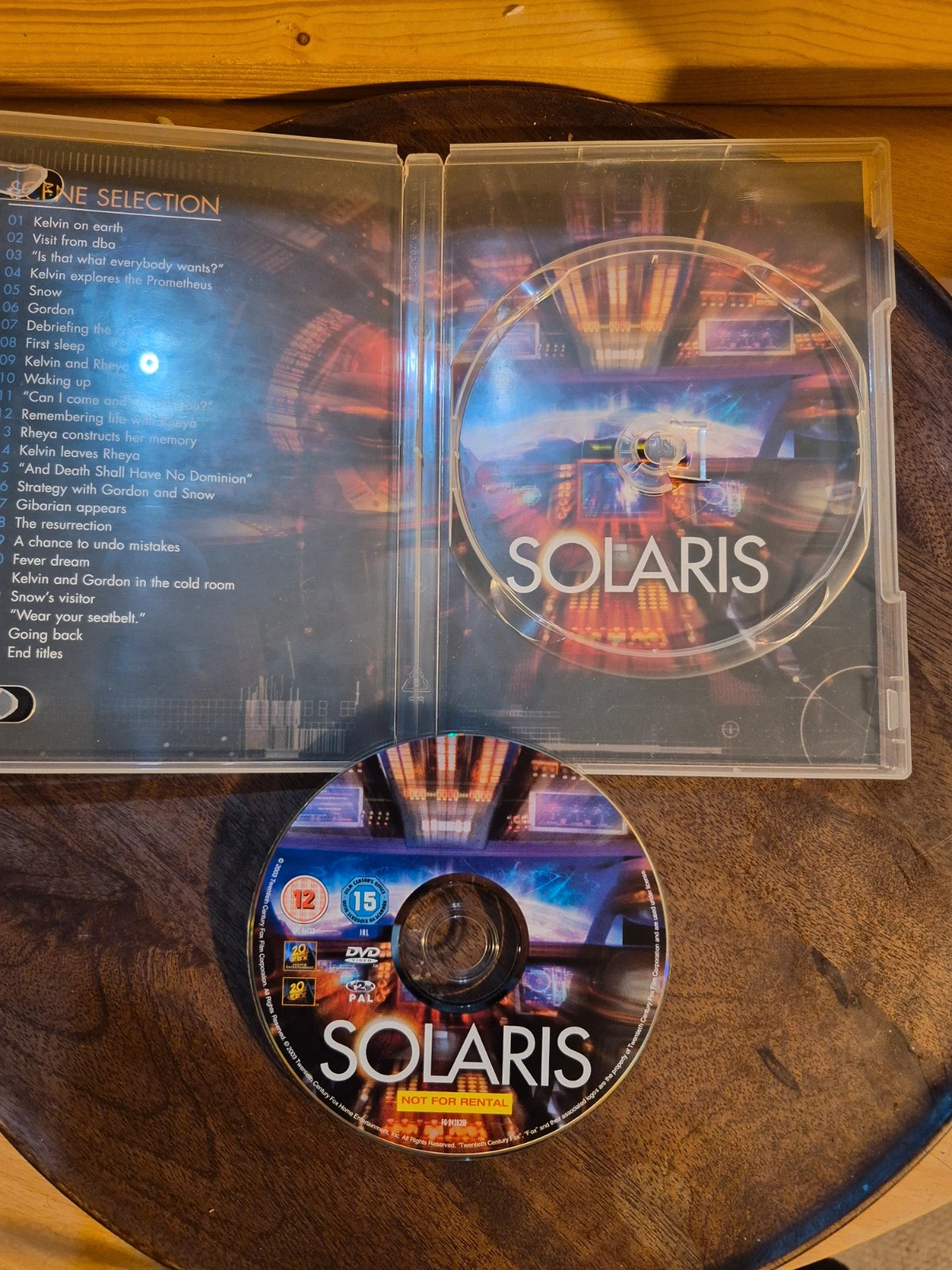 DVD Solaris (2002) - George Clooney / Steven Soderbergh (Édition UK) 5