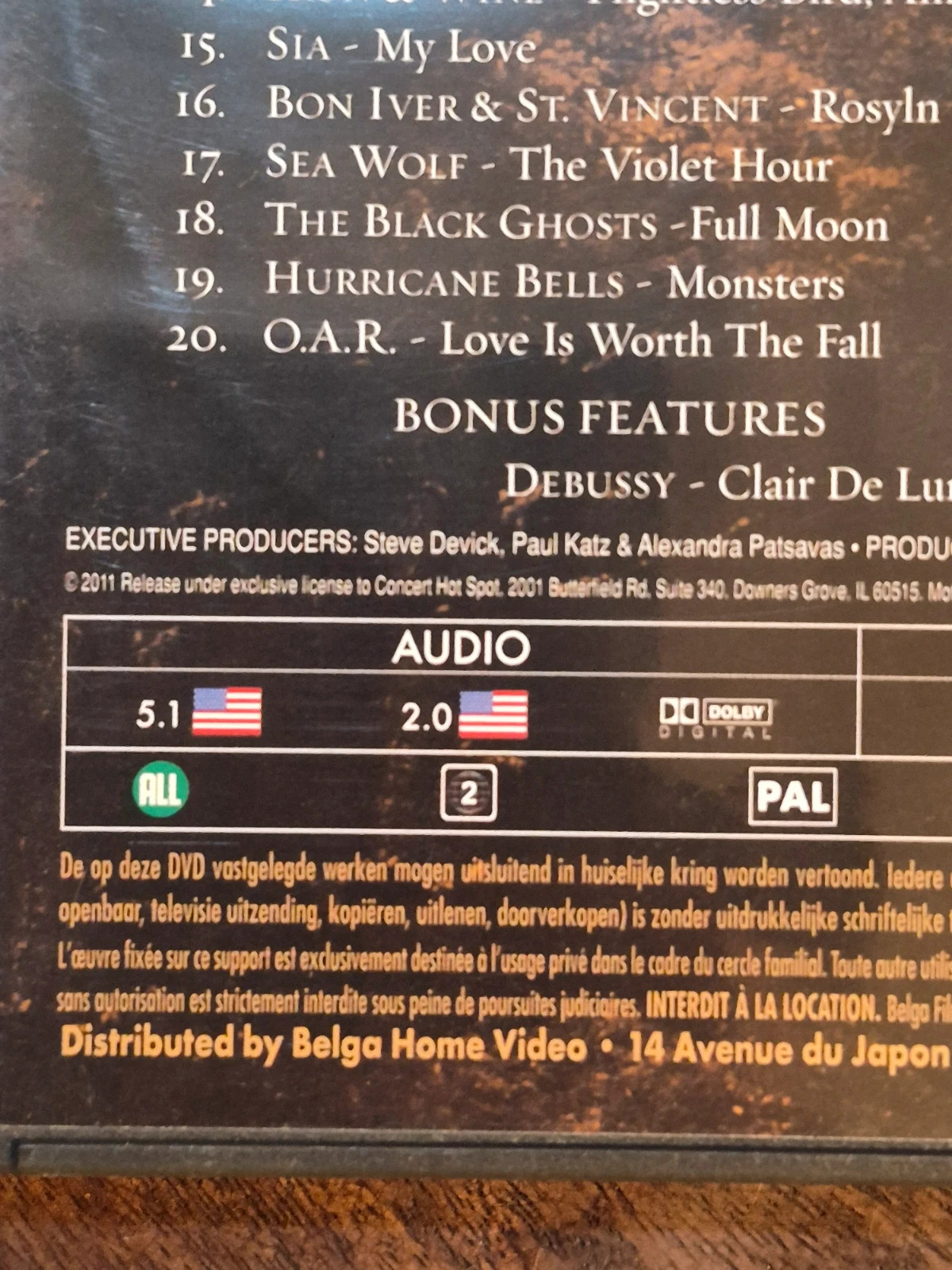 DVD Twilight Saga Soundtracks Vol 1 - Clips & Live 3