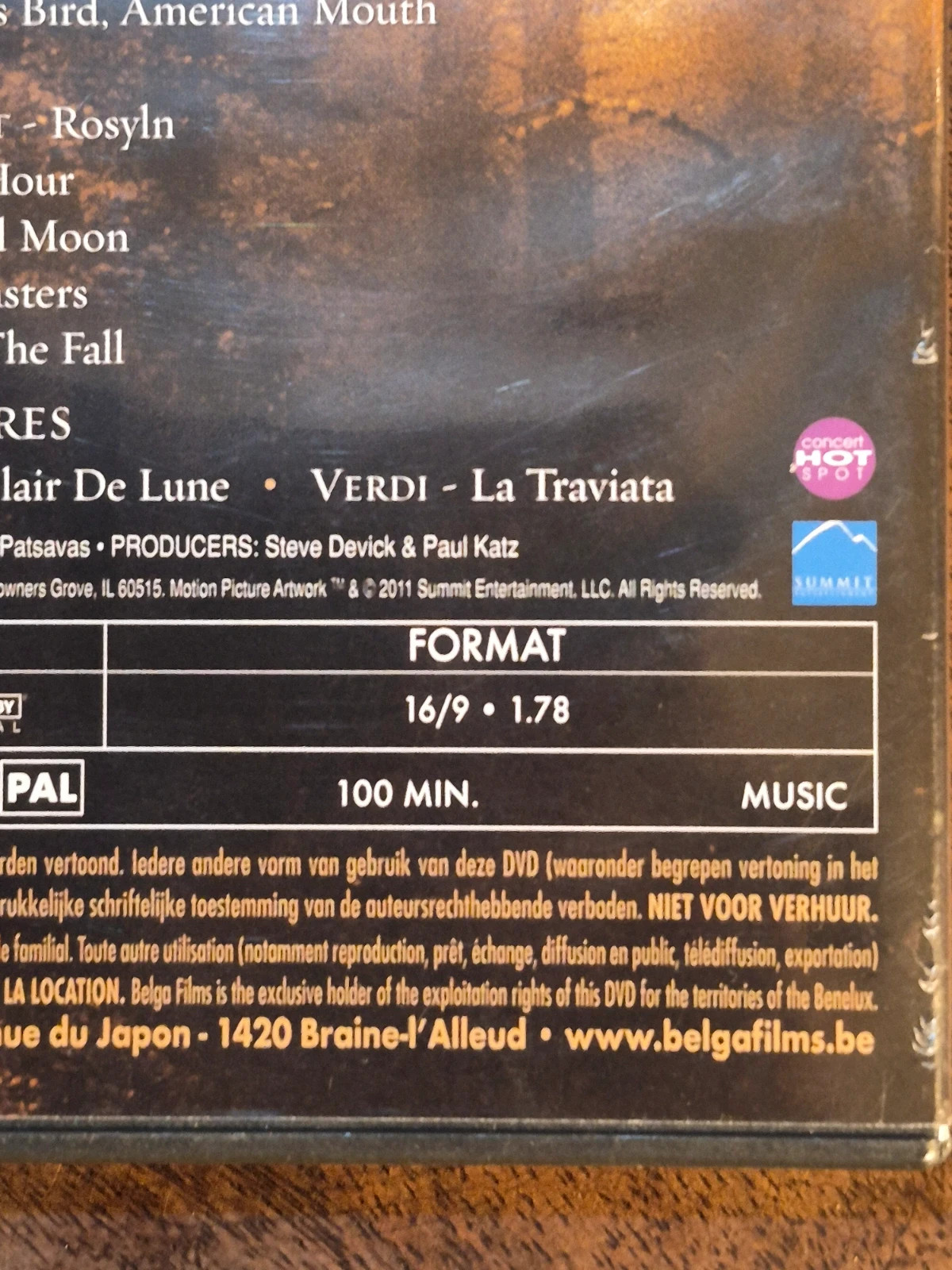 DVD Twilight Saga Soundtracks Vol 1 - Clips & Live 4