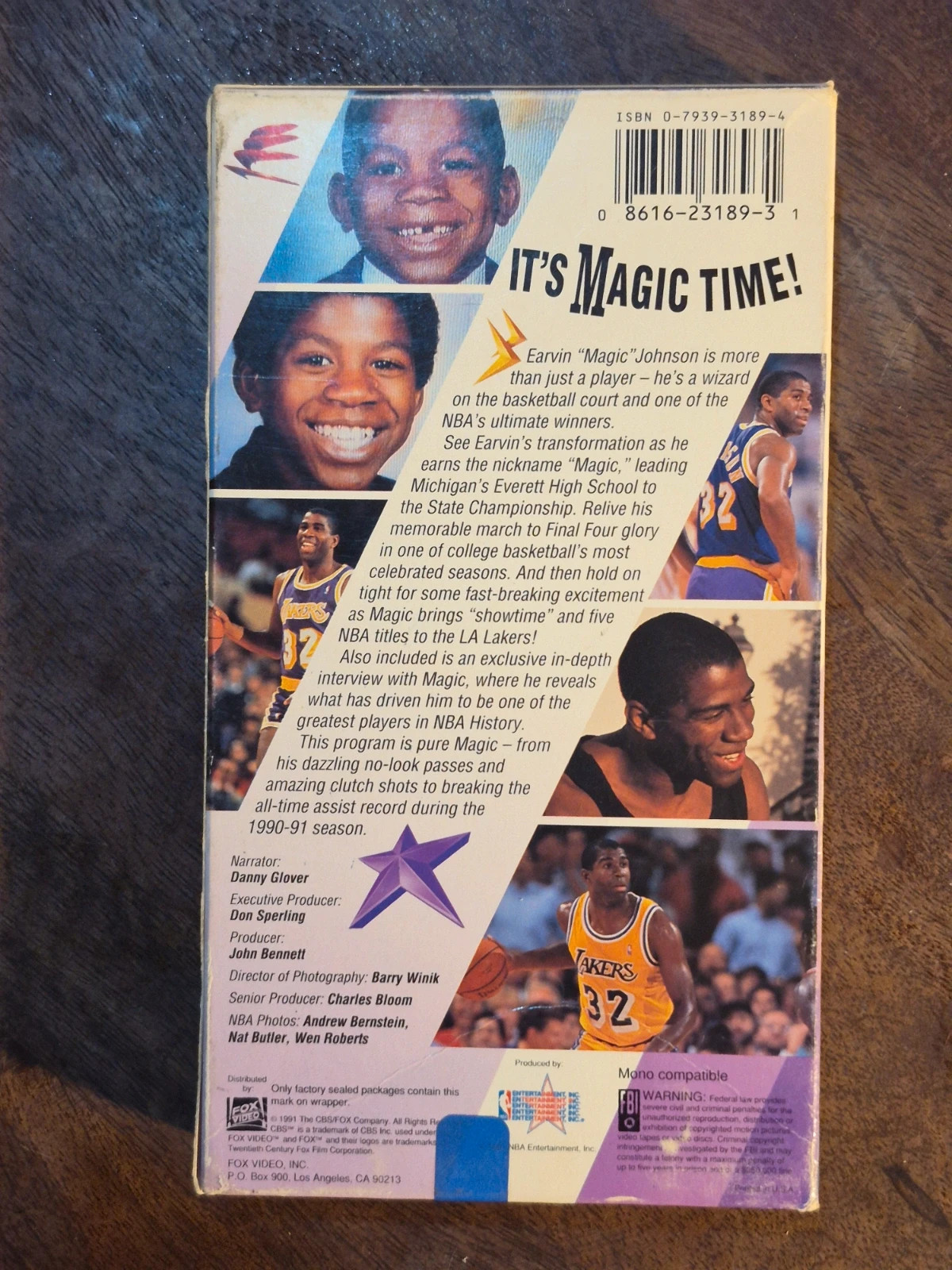 Vhs NBa - Magic Johnson: always showtime (US Import / NTSC) 2