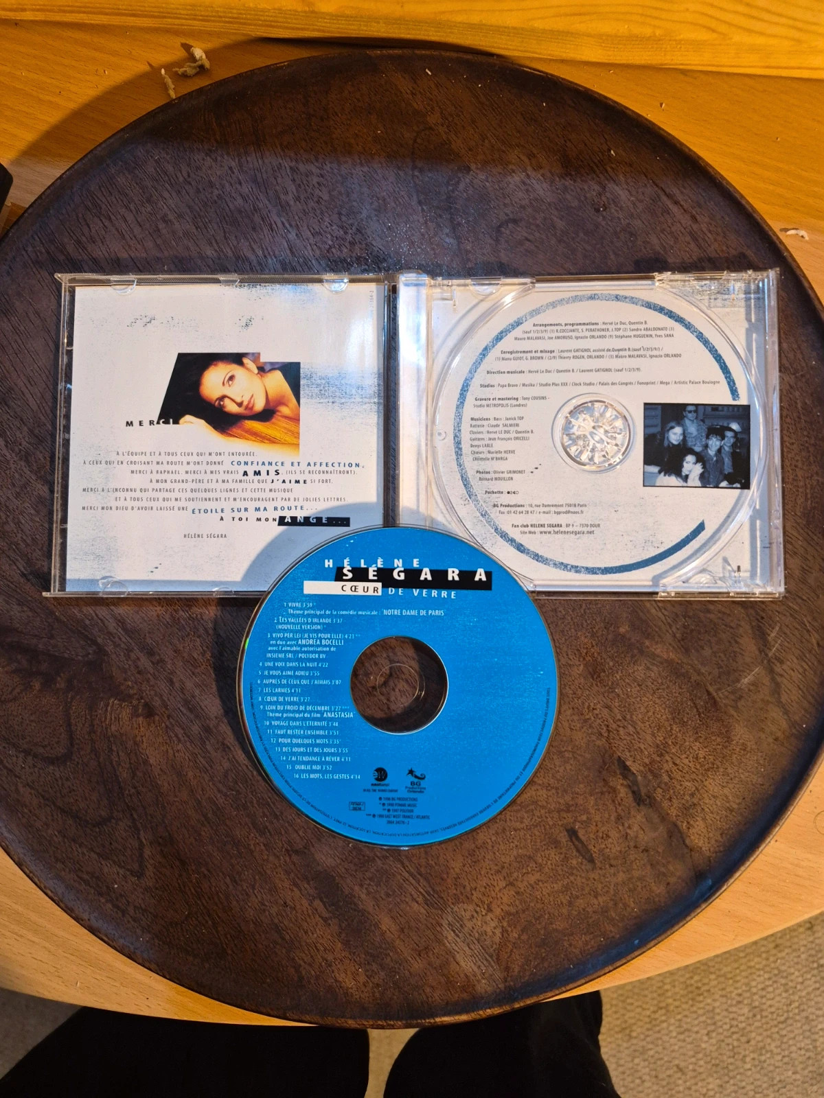 CD Album Hélène Ségara – Cœur de verre 4