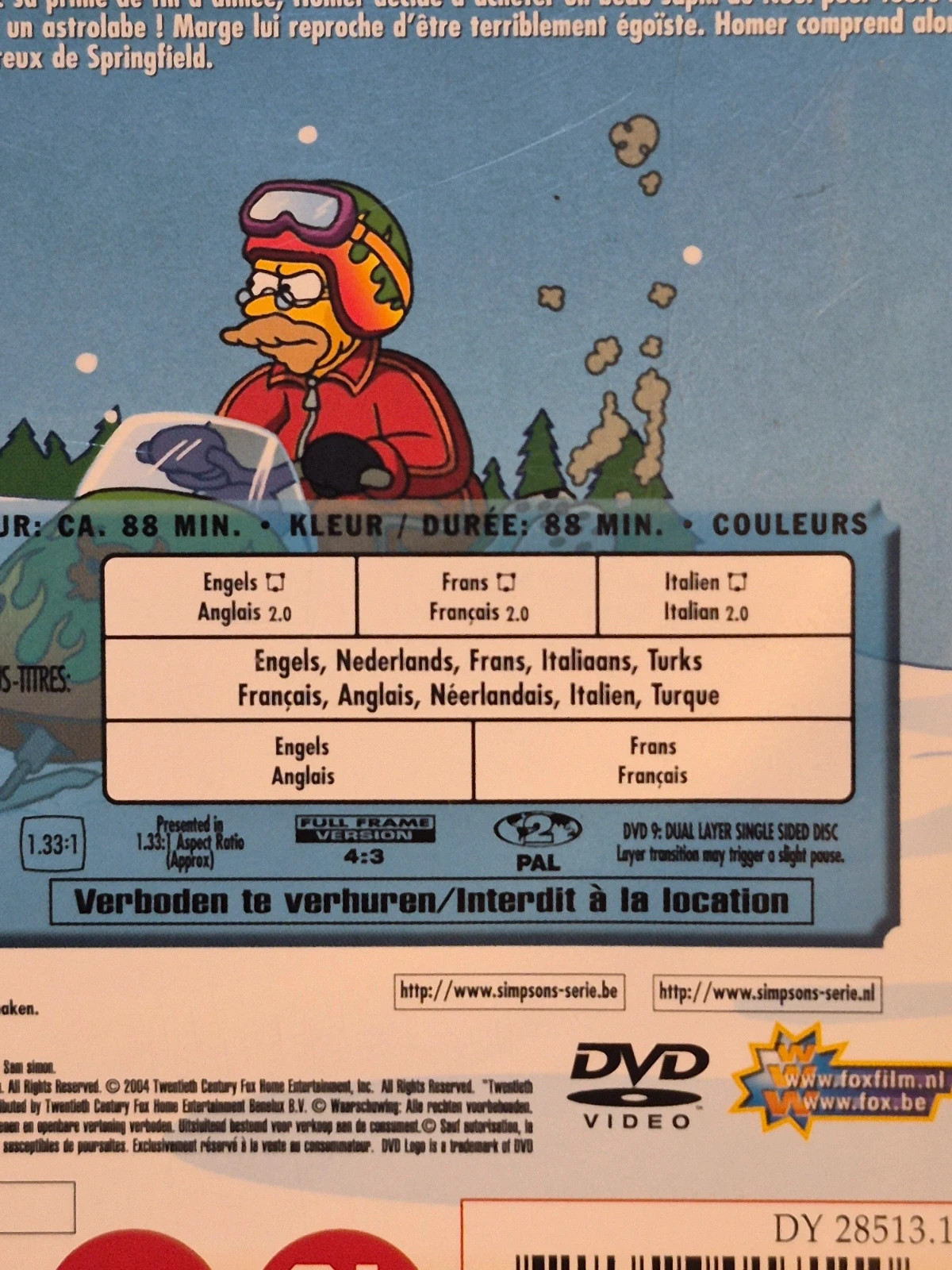 DVD Les Simpson - Christmas 2 (Le Noël des Simpson Volume 2) 3