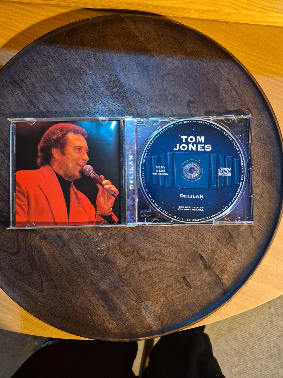 CD Tom Jones – Album Delilah (Compilation 20 Titres - 1999) 4