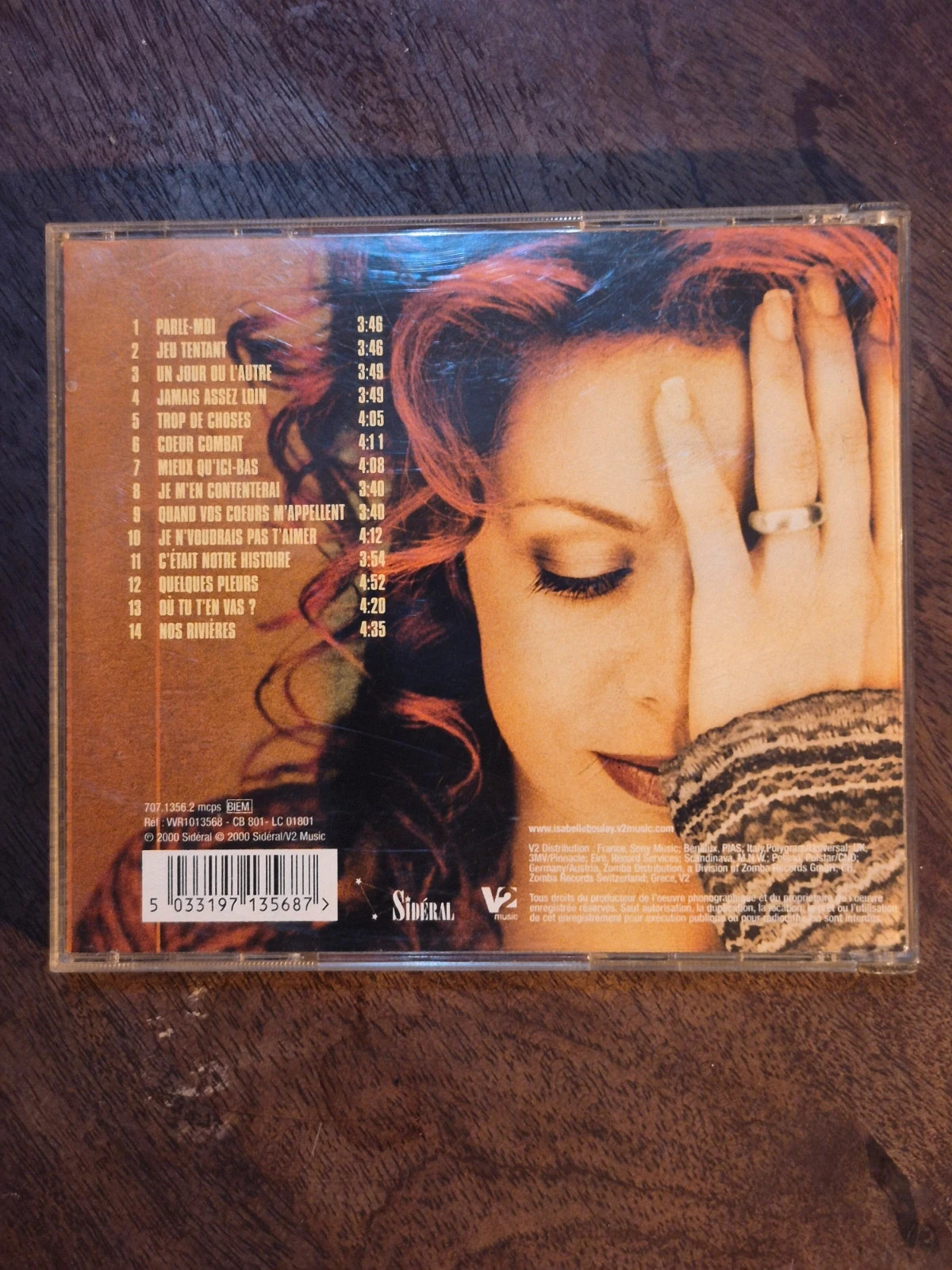 CD Isabelle Boulay - Mieux qu'ici-bas (Album original 2000) 2
