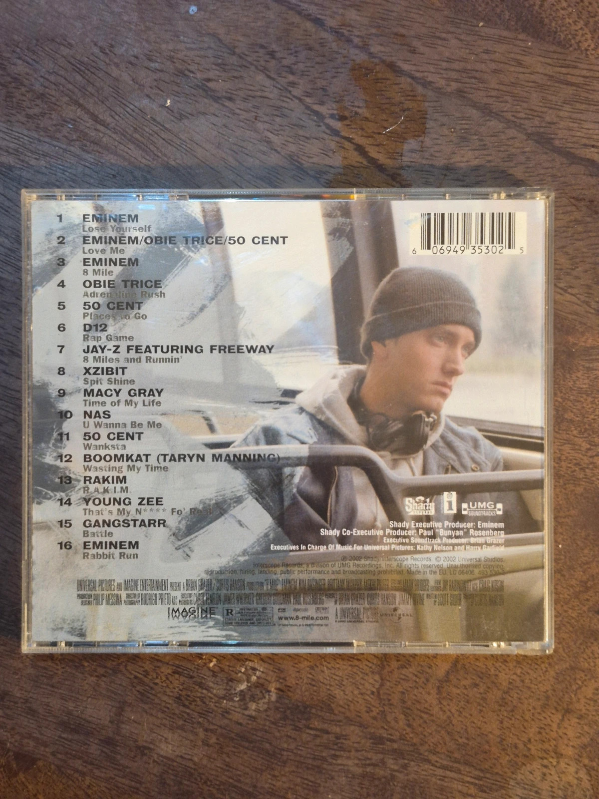 CD Album Eminem - 8 Mile (Bande Originale Film) - Pressage Original 2002 2