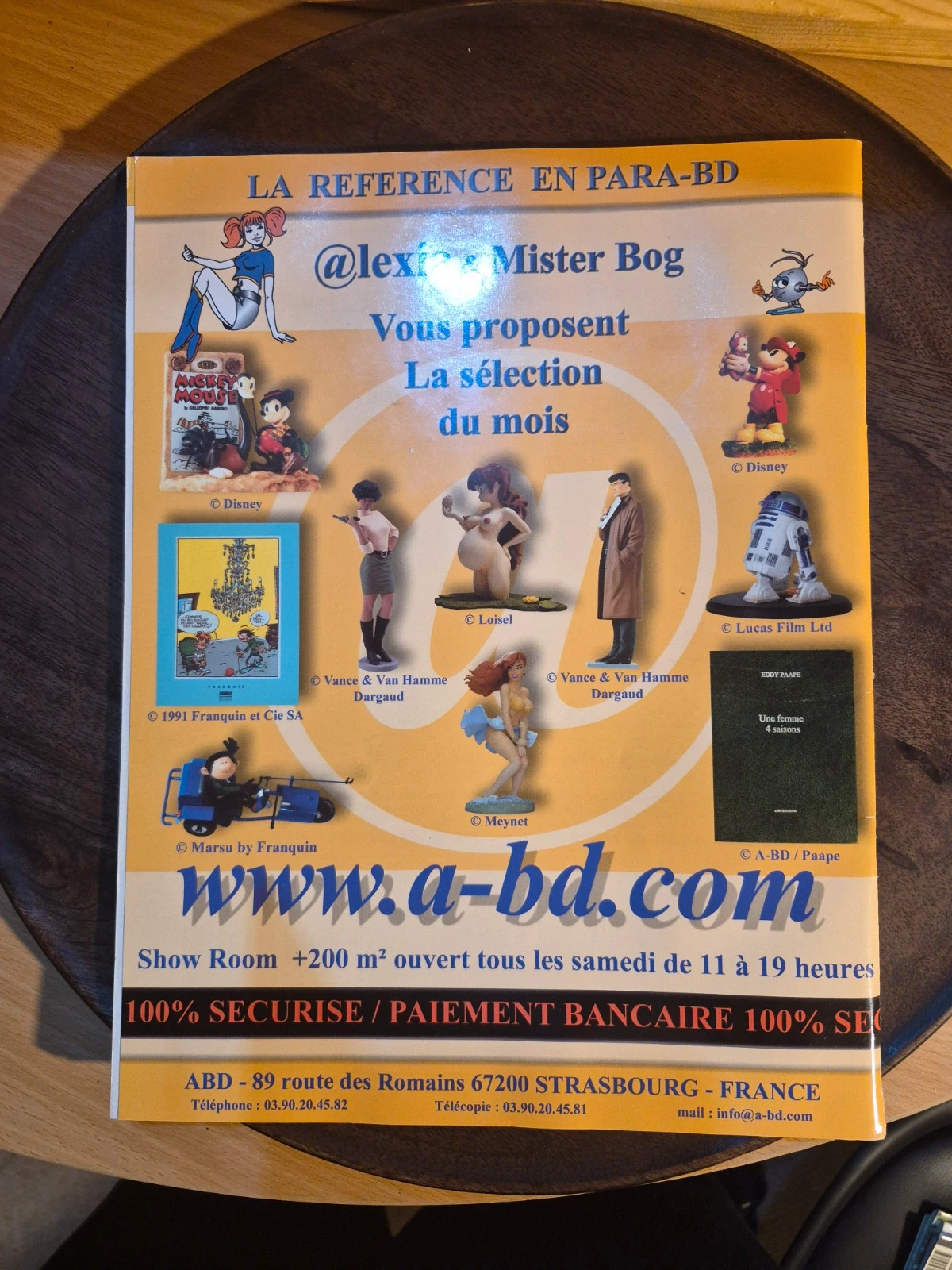 Magazine BD BoDoï N°37 Janvier 2001 - Bilal / Spoon & White 2