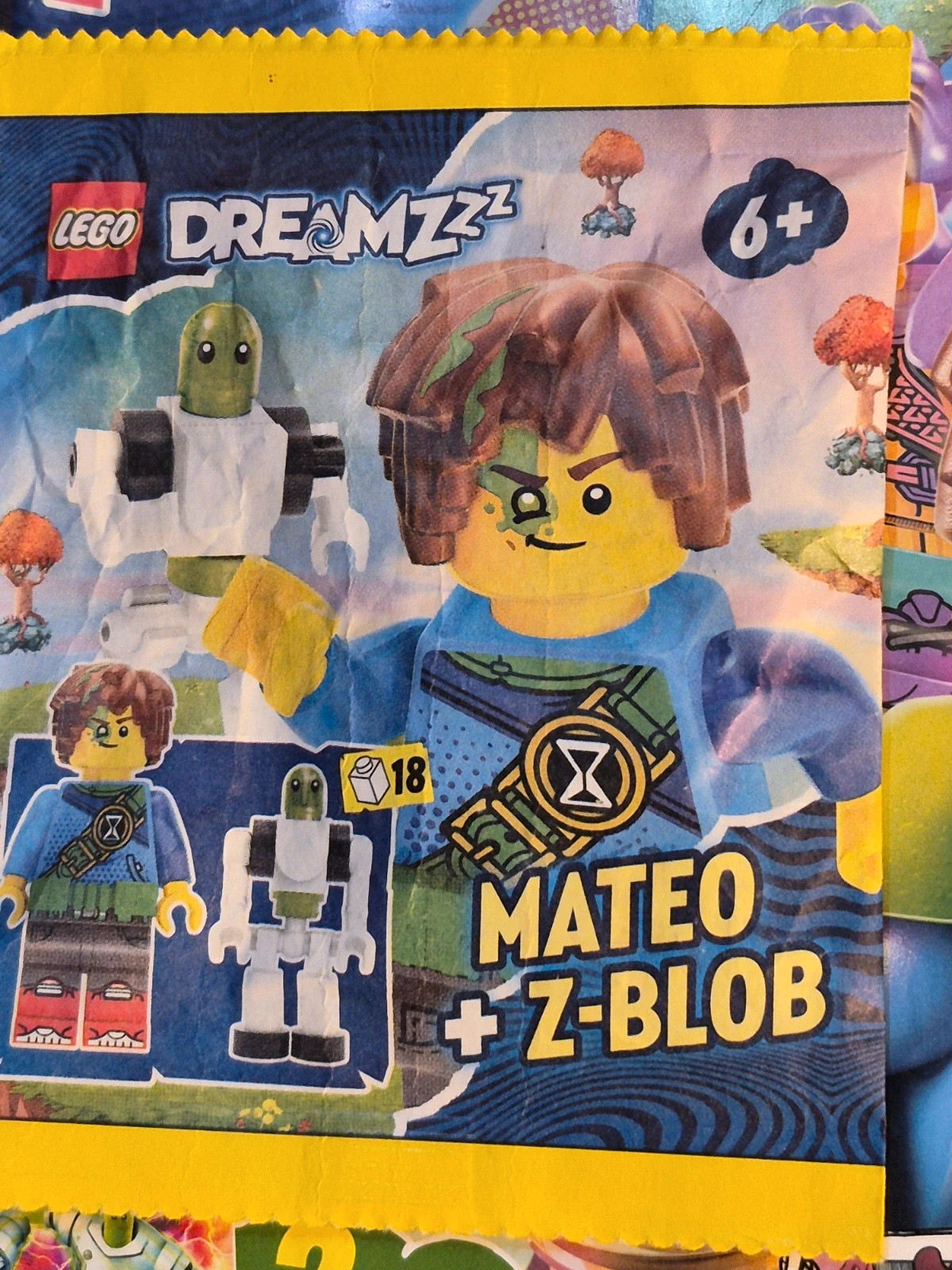 Magazine LEGO Dreamzzz N°1 + Figurine Mateo & Z-Blob 2