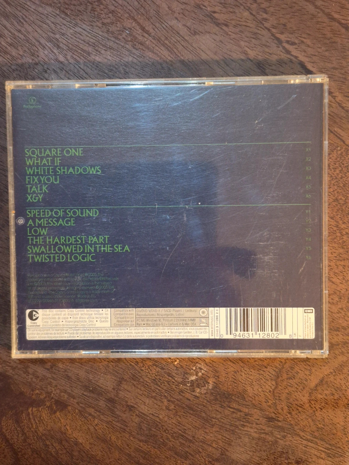 CD Coldplay - X&Y (Album Original - Boîtier Cristal) 2