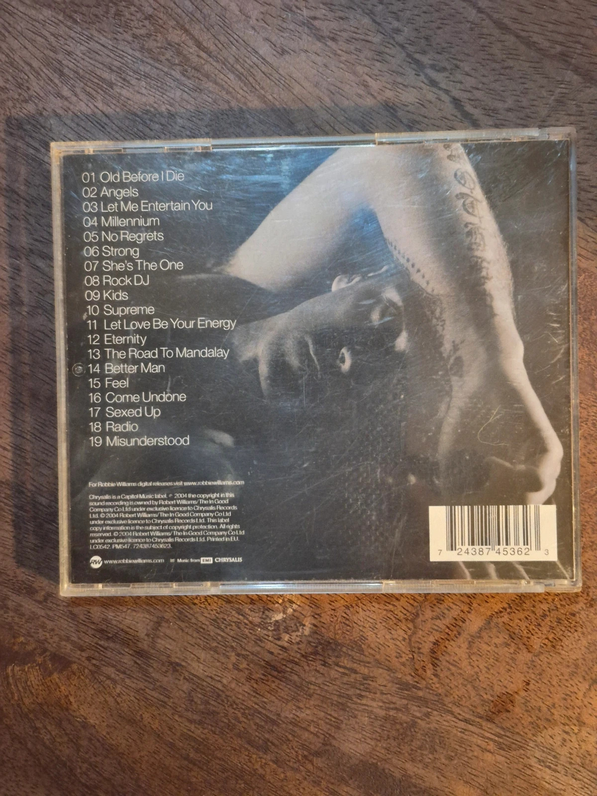CD Robbie Williams – Greatest Hits (2004) 2