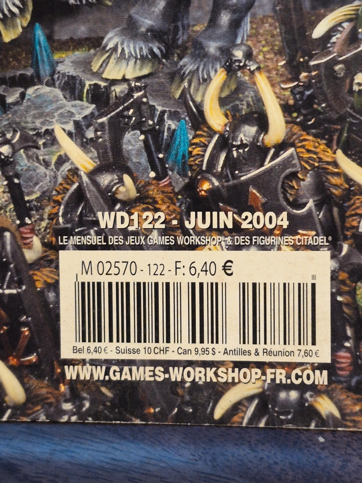 Magazine White Dwarf 122 - Juin 2004 - Tempête du Chaos – Warhammer 2