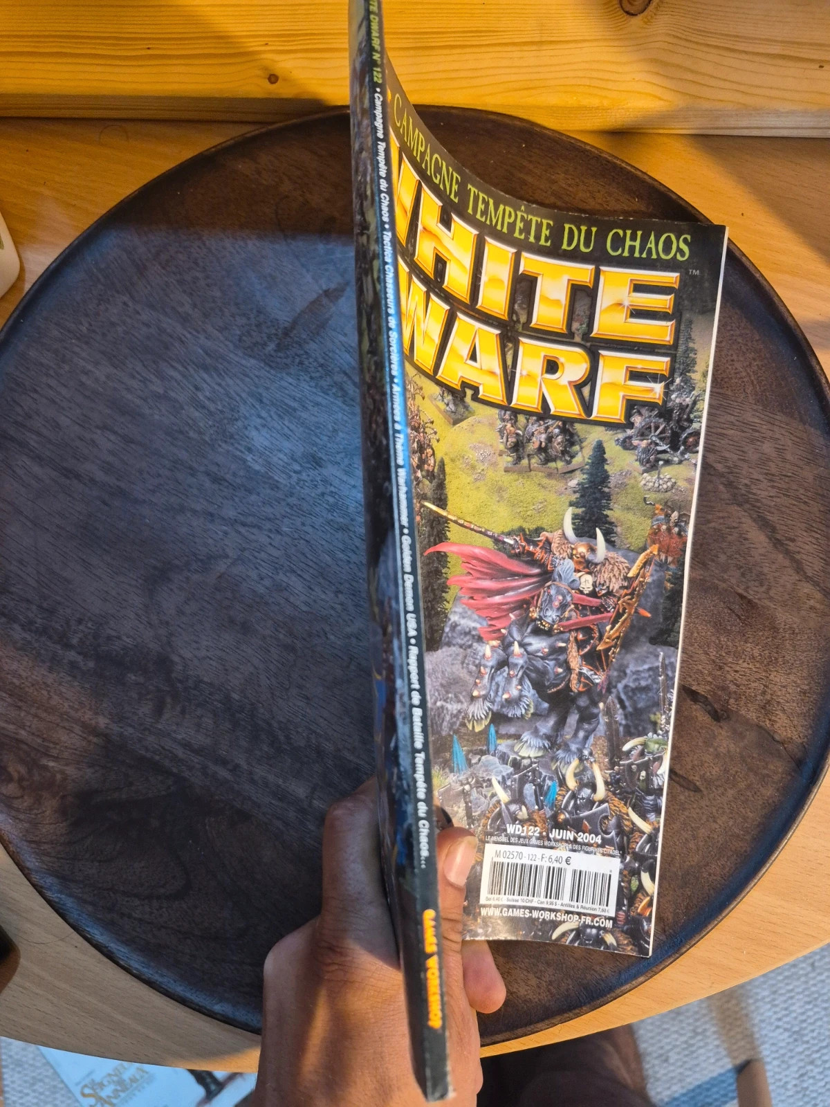 Magazine White Dwarf 122 - Juin 2004 - Tempête du Chaos – Warhammer 4